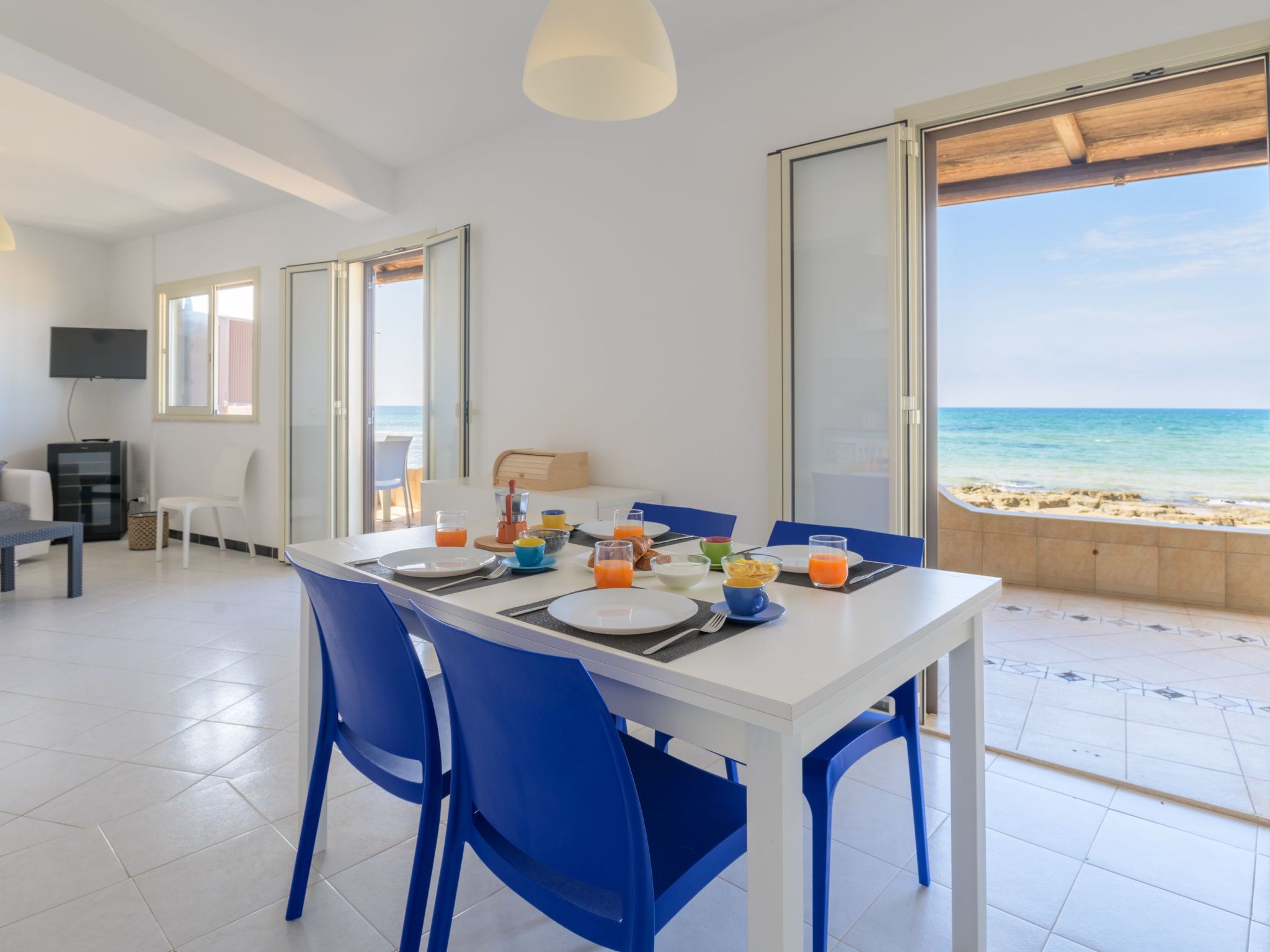 Numa, Wohnung am Strand - Punta Secca-Inside