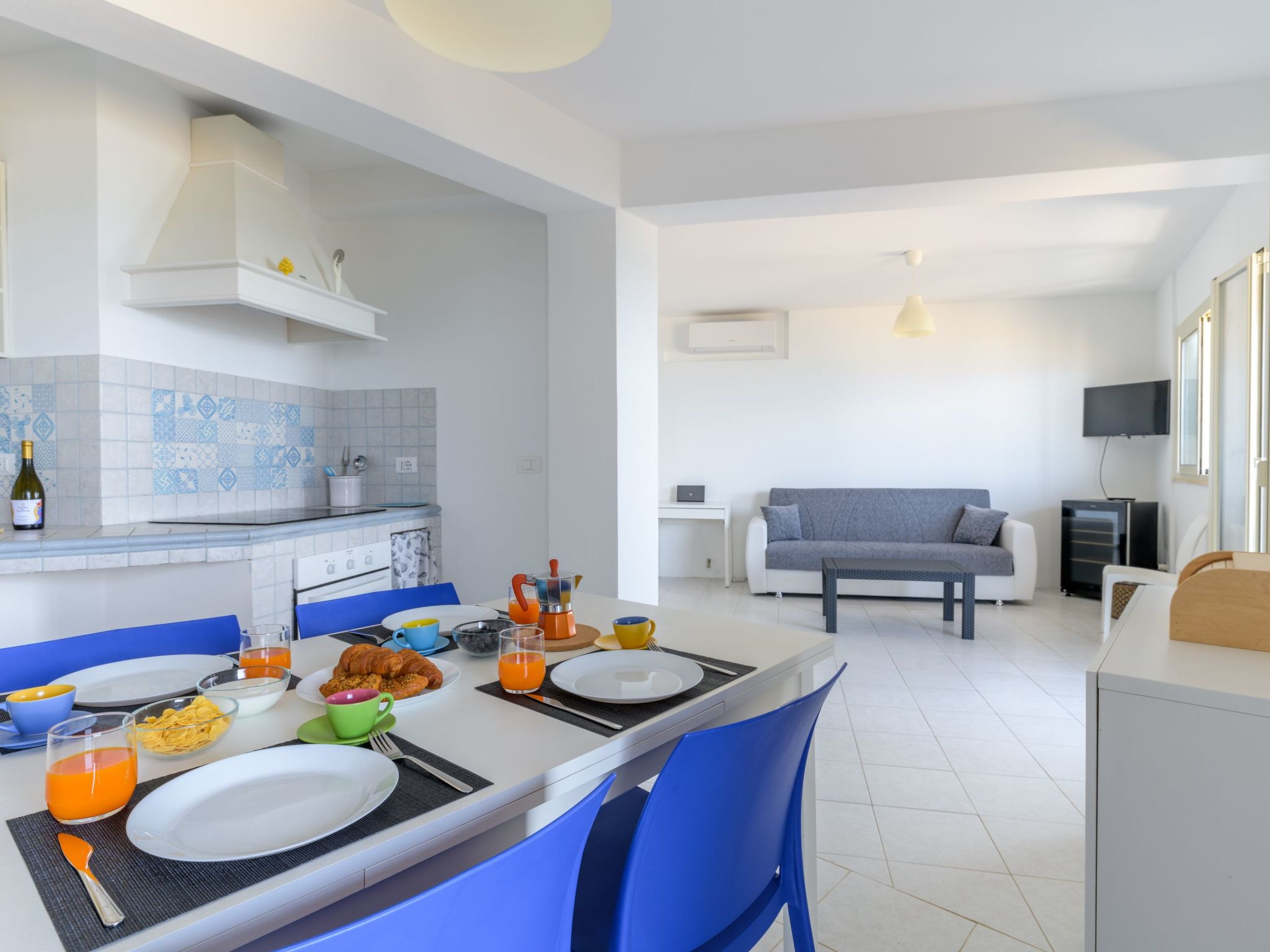 Numa, Wohnung am Strand - Punta Secca-Inside