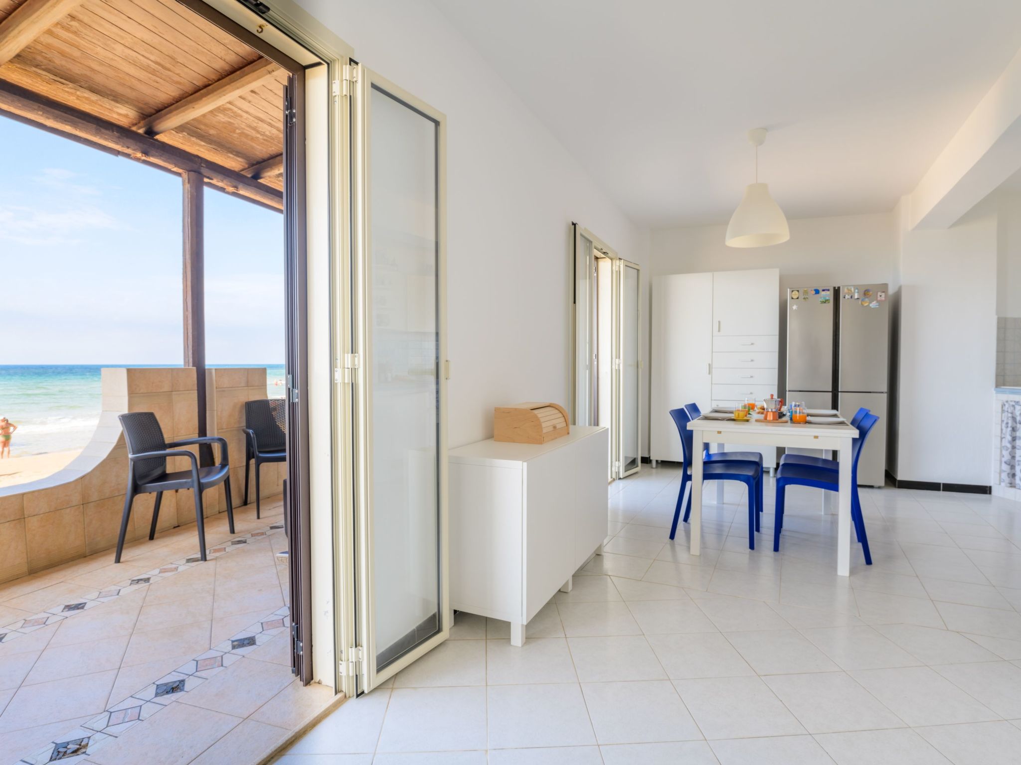 Numa, Wohnung am Strand - Punta Secca-Inside