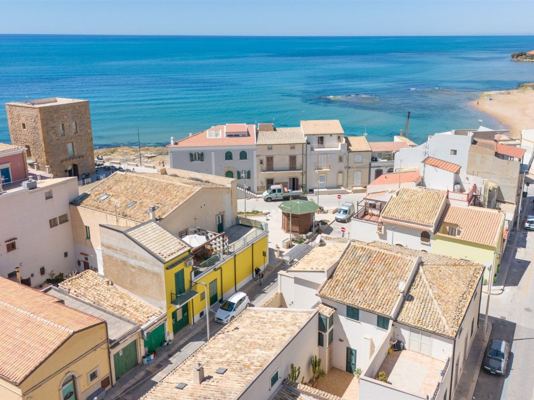 Numa, Wohnung am Strand - Punta Secca-Binnen