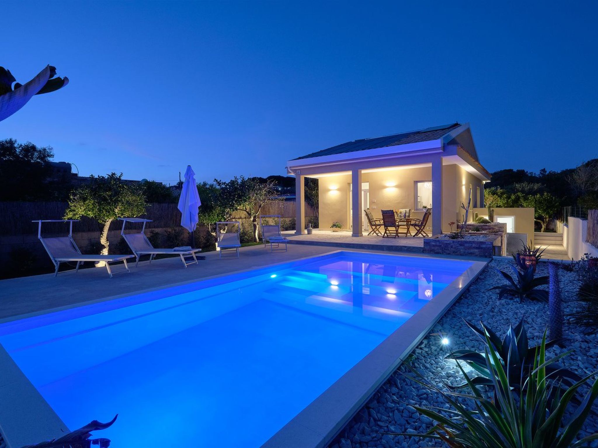 Vakantiehuis met privé zwembad in Punta Secca (Italië) voor 2 personen