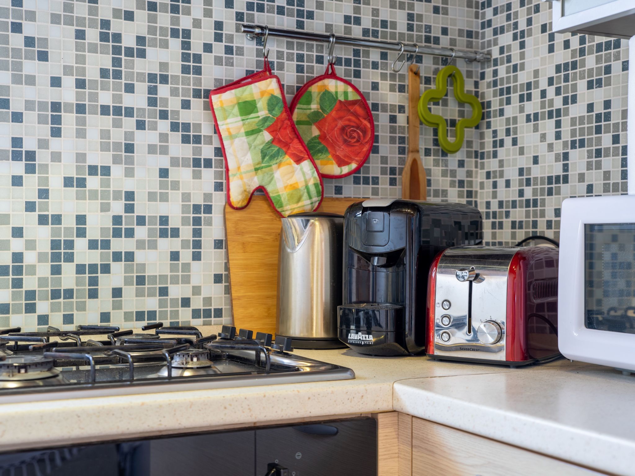 Charmantes Zimmer im Dachgeschoss mit Terrasse mit Meerblick.-Binnen