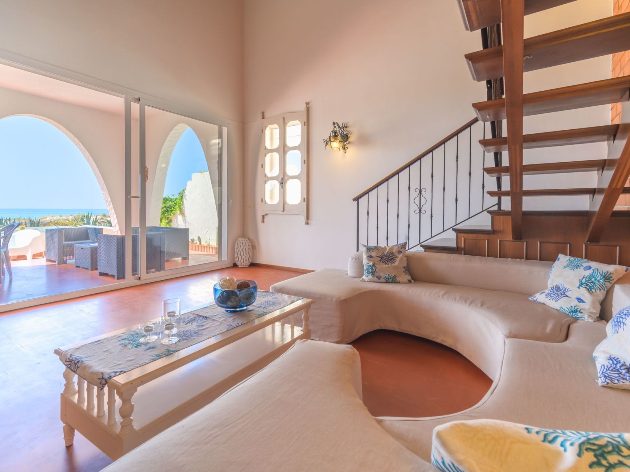 Villa am Sandstrand von Punta Secca