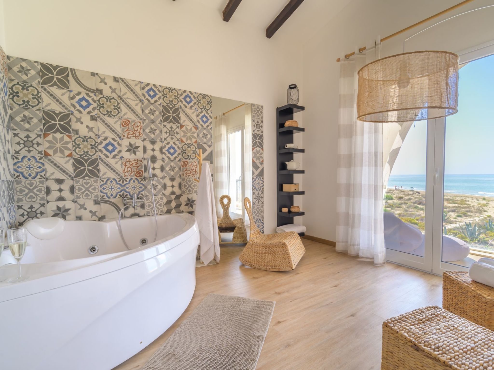 Villa am Sandstrand von Punta Secca-Inside