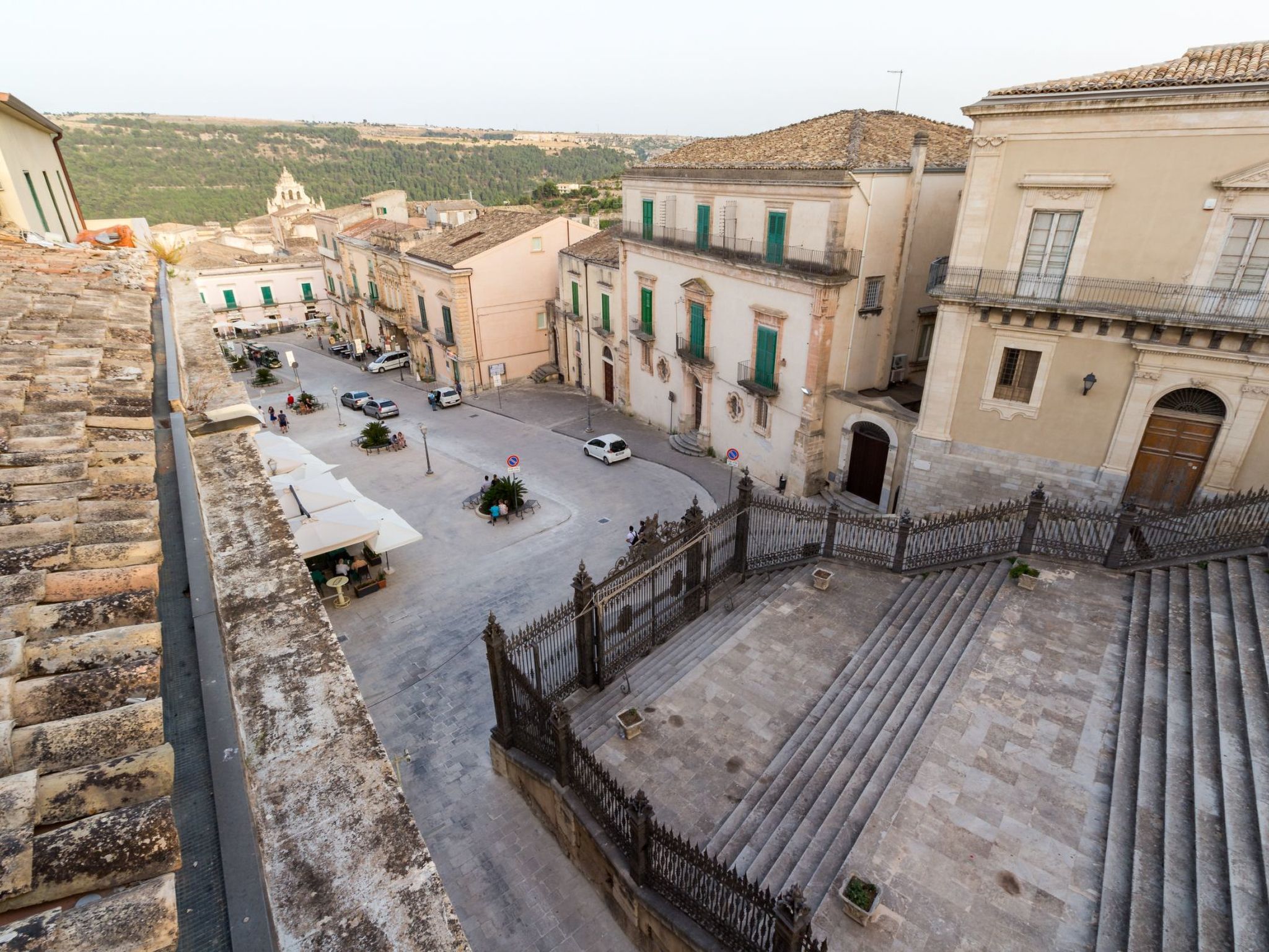 Ettore, Wohnung mit Blick auf die Kathedrale von Ibla-Binnen