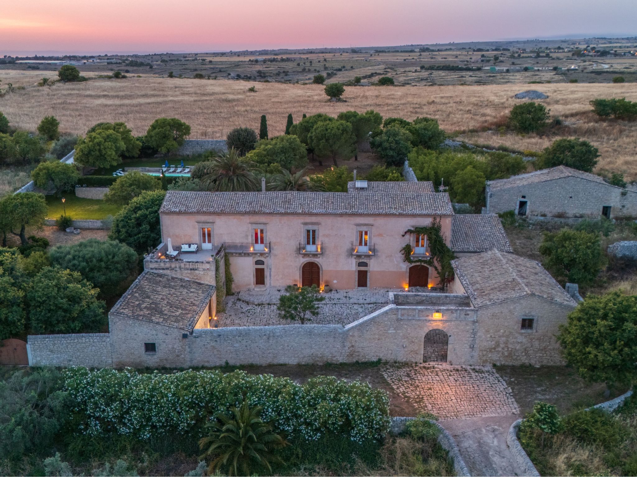Vakantiehuis met privé zwembad in Marina di Ragusa (Italië) voor 8 personen