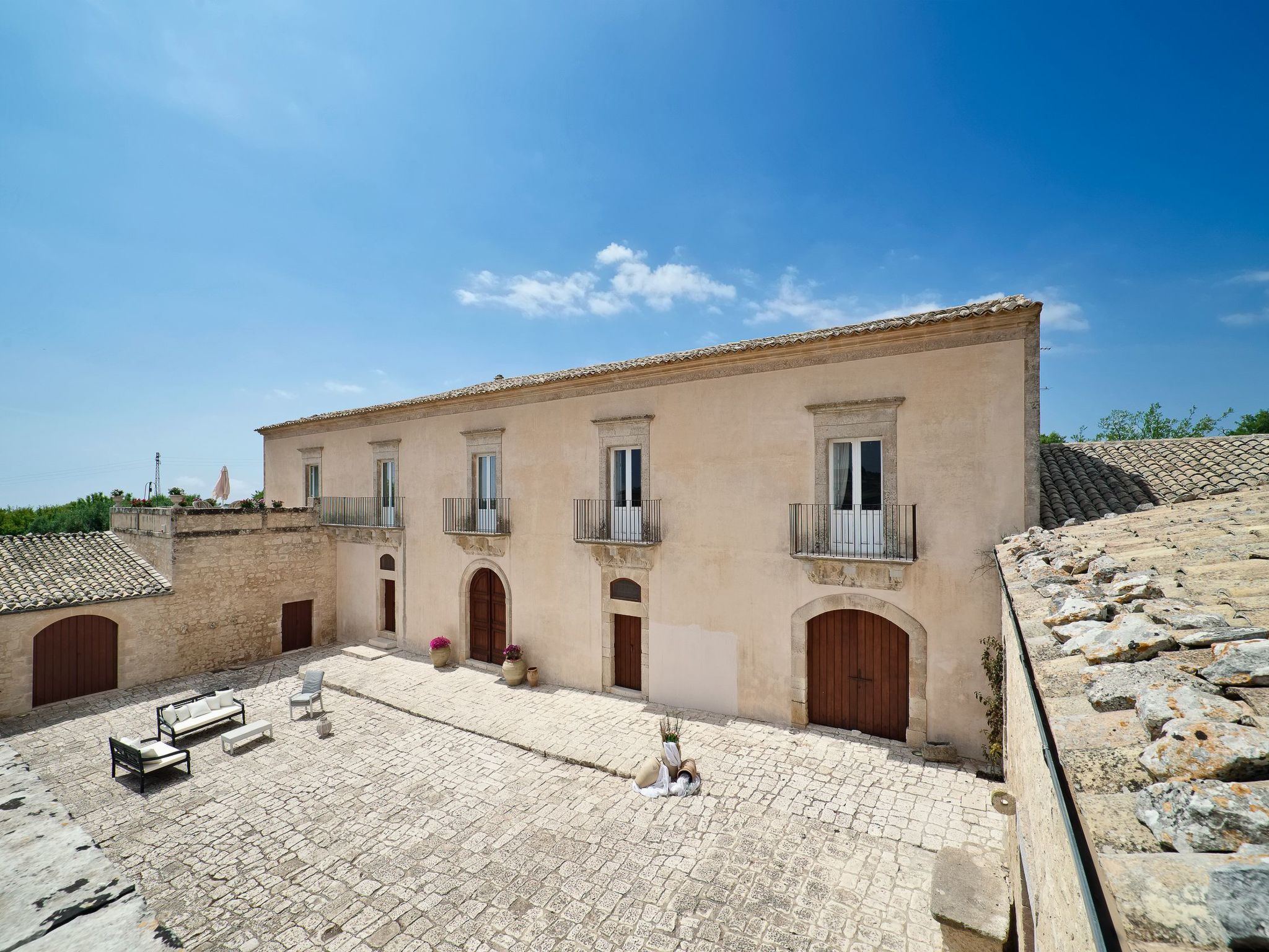 Scifazzo, typisch sizilianische Villa mit Swimmingpool-Binnen