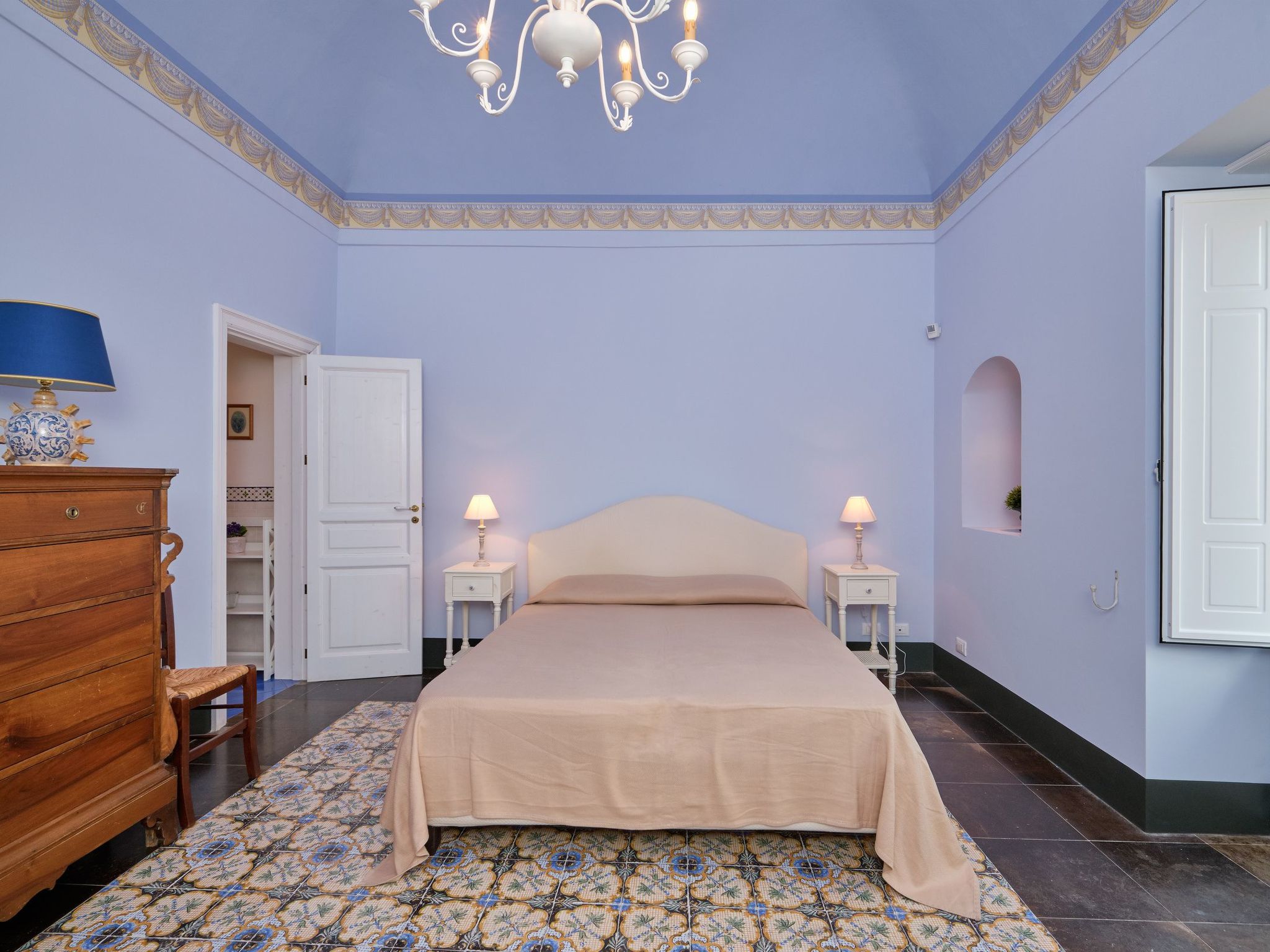 Scifazzo, typisch sizilianische Villa mit Swimmingpool-Binnen