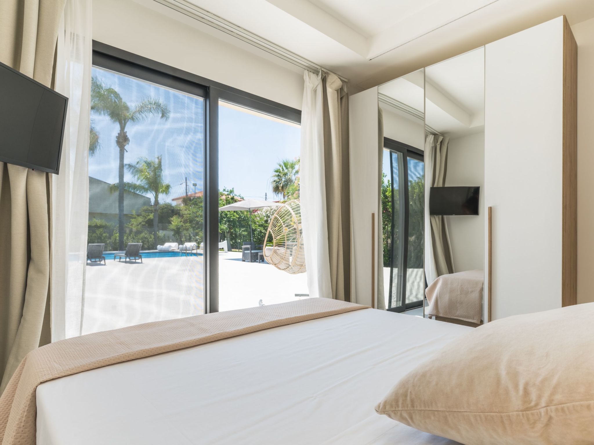 Nereide, Luxusvilla mit Pool am Meer-Drinnen