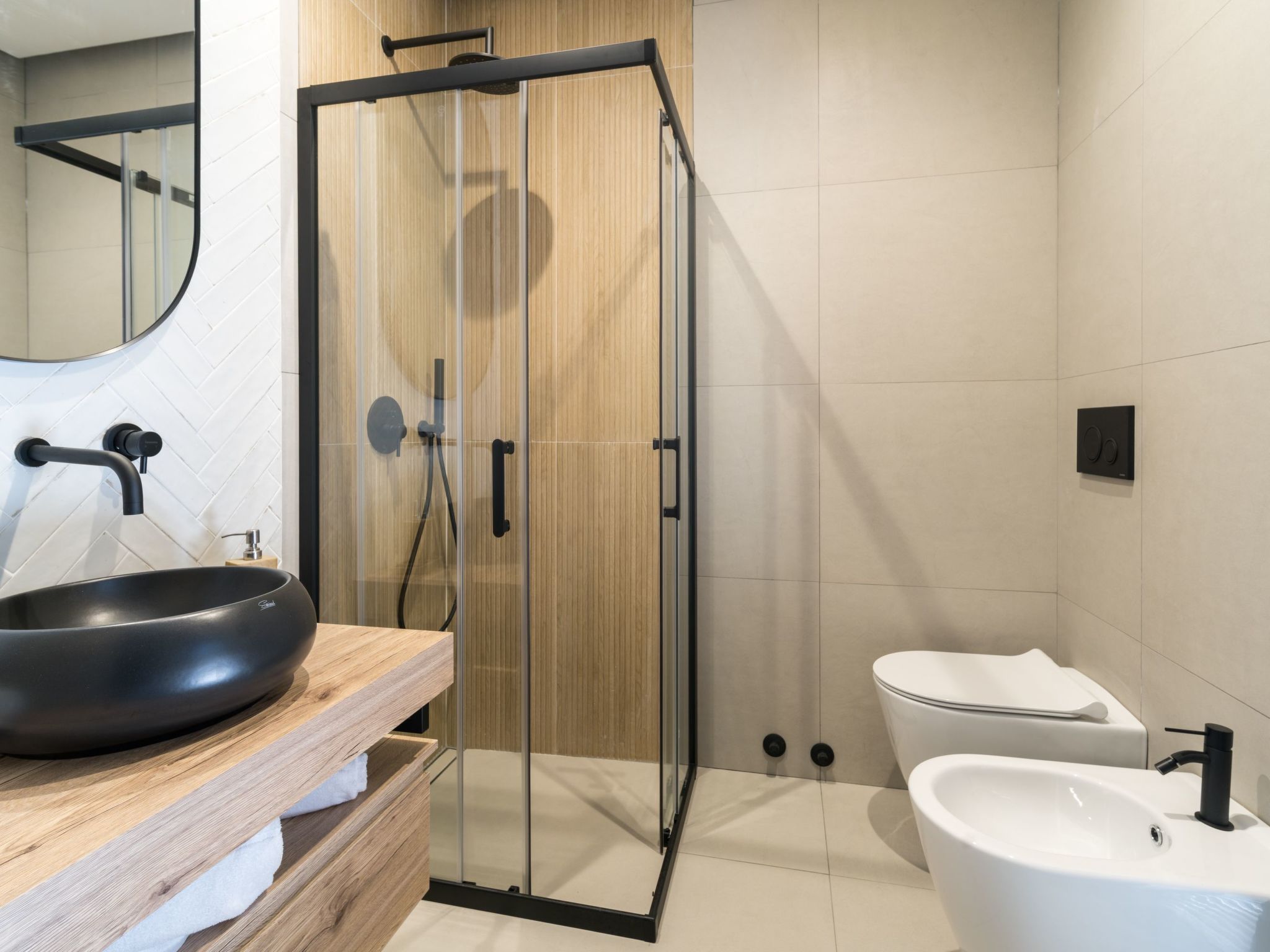 Nereide, Luxusvilla mit Pool am Meer-Drinnen