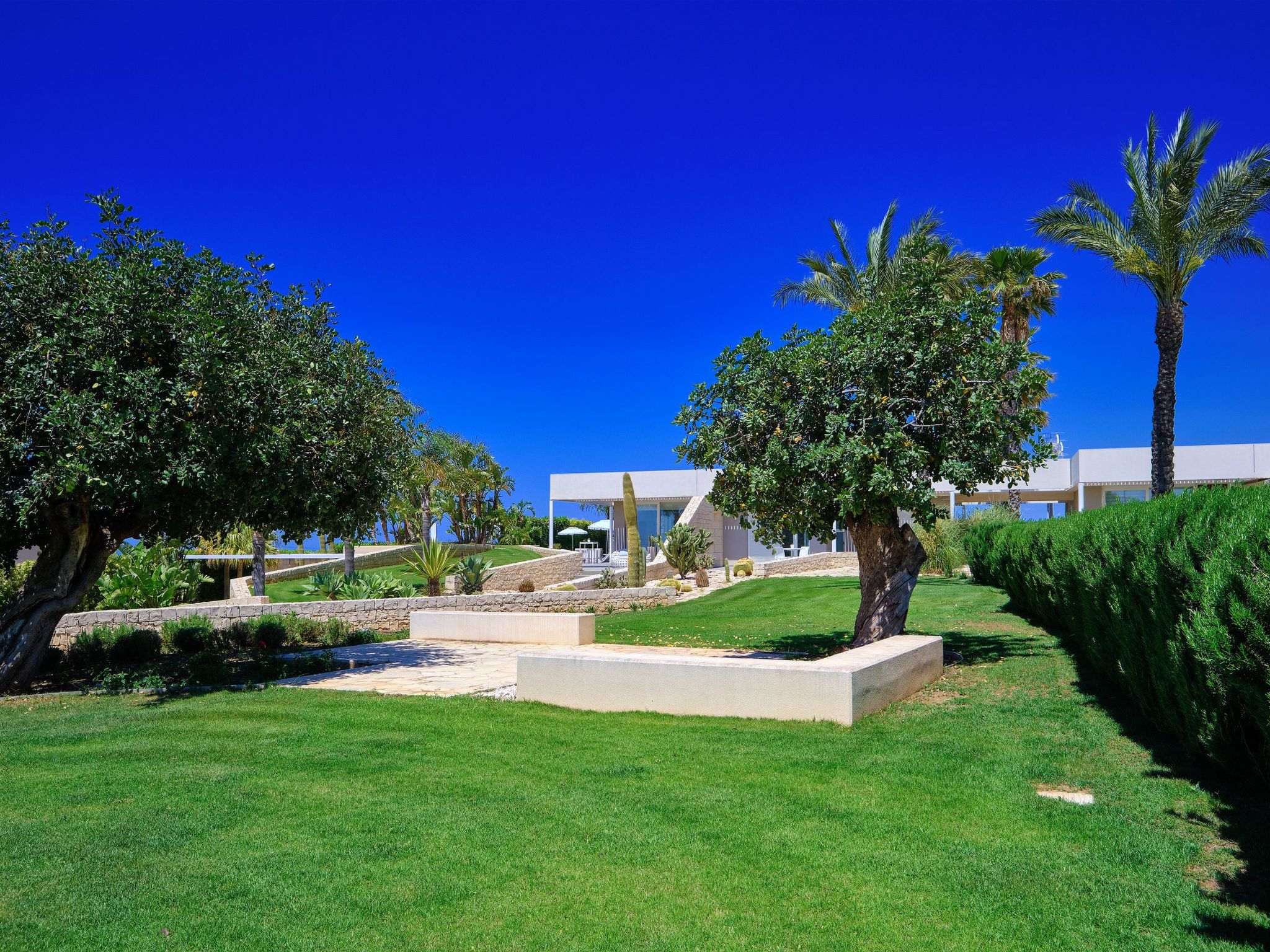 Anthea, Villa mit Pool und Fußball-Tennisplatz nur wenige Kilometer vom Strand-Binnen