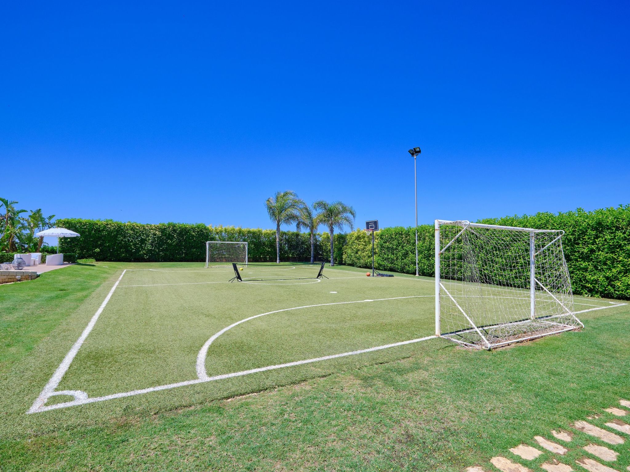 Anthea, Villa mit Pool und Fußball-Tennisplatz nur wenige Kilometer vom Strand-Binnen