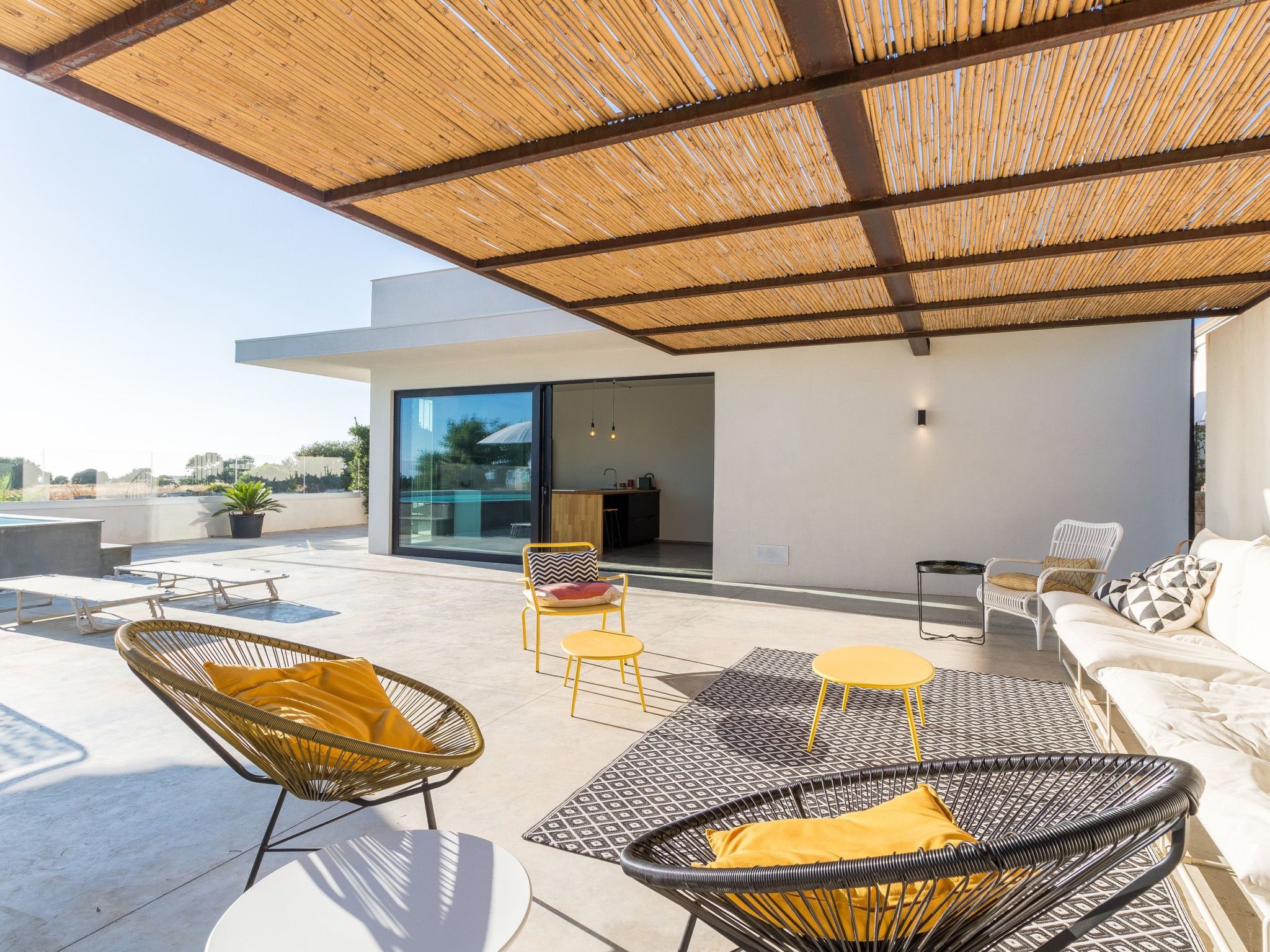 Demetra, moderne Villa mit Pool und Meerblick-Binnen