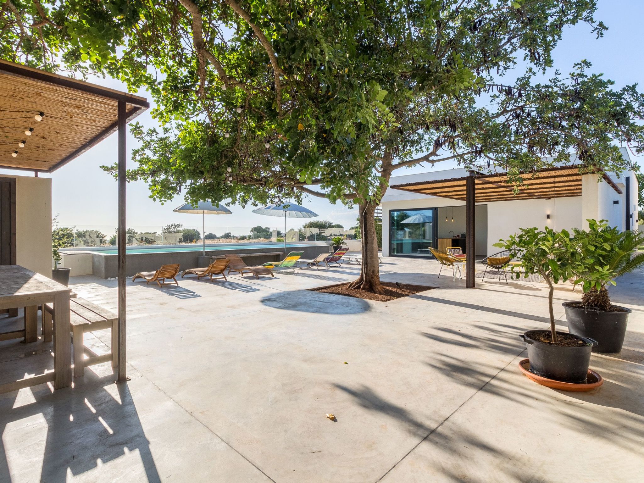 Demetra, moderne Villa mit Pool und Meerblick-Binnen