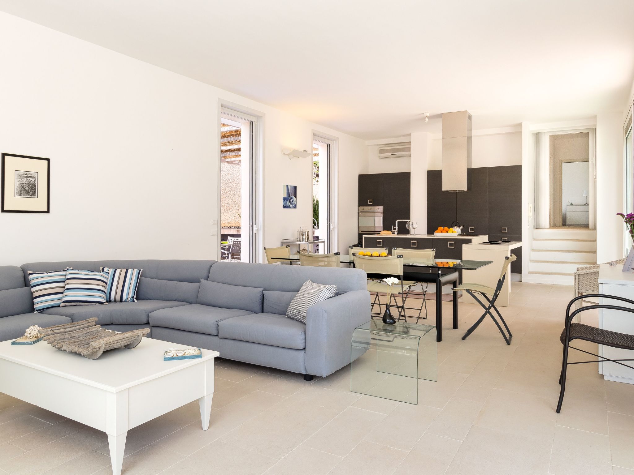 In Ragusa mit Möblierter Terrasse-Binnen