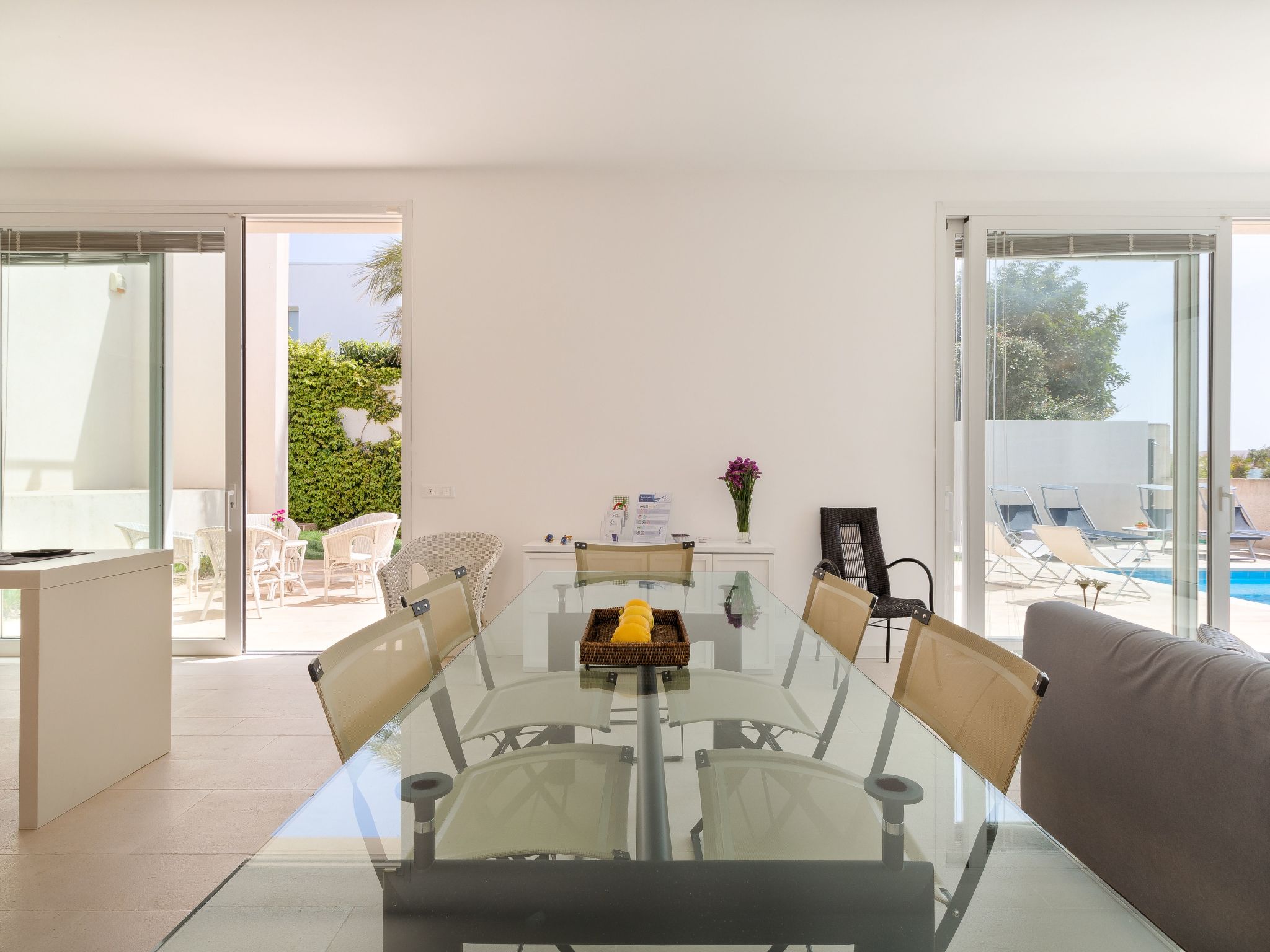 In Ragusa mit Möblierter Terrasse-Binnen