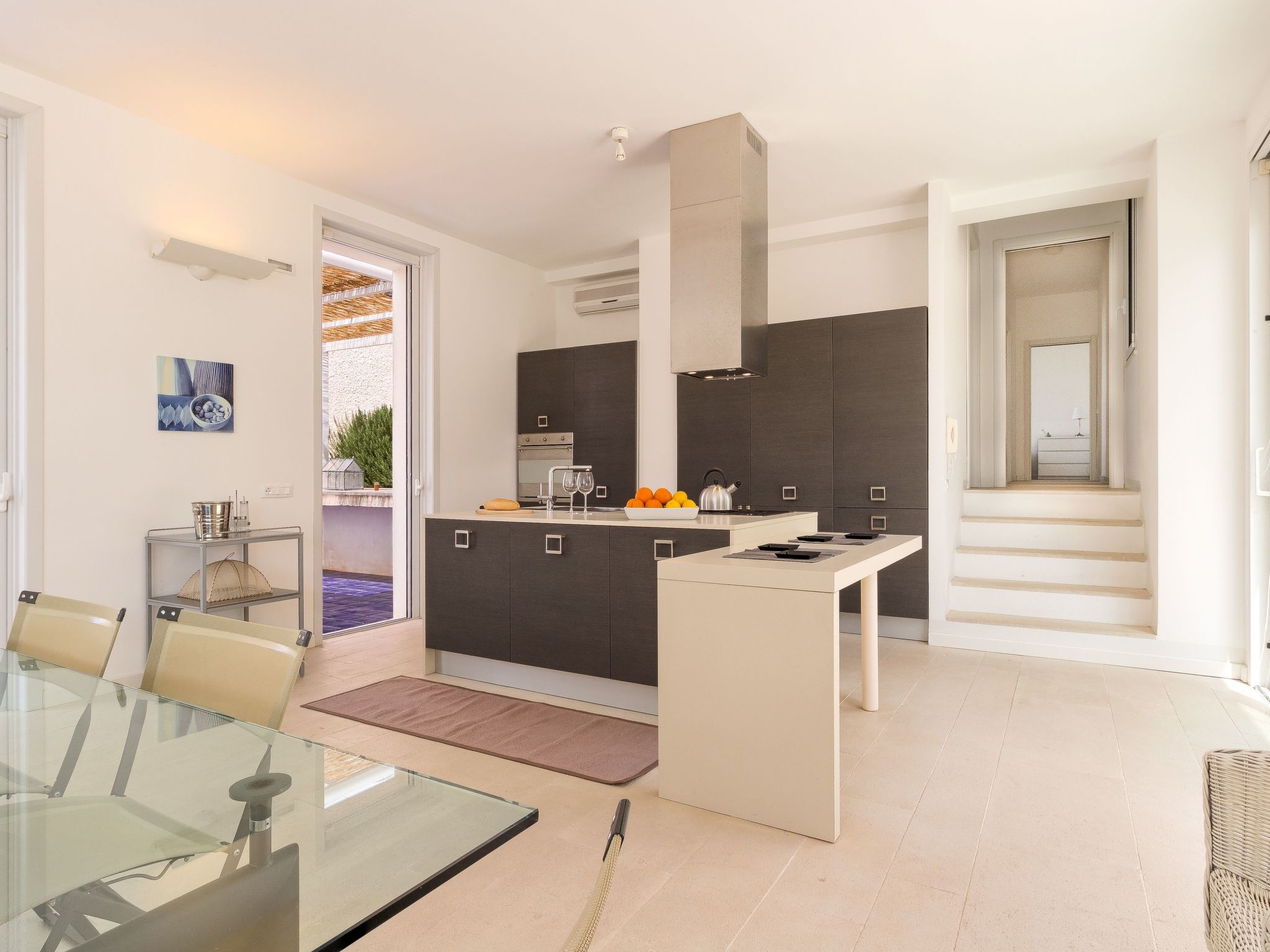 In Ragusa mit Möblierter Terrasse-Binnen