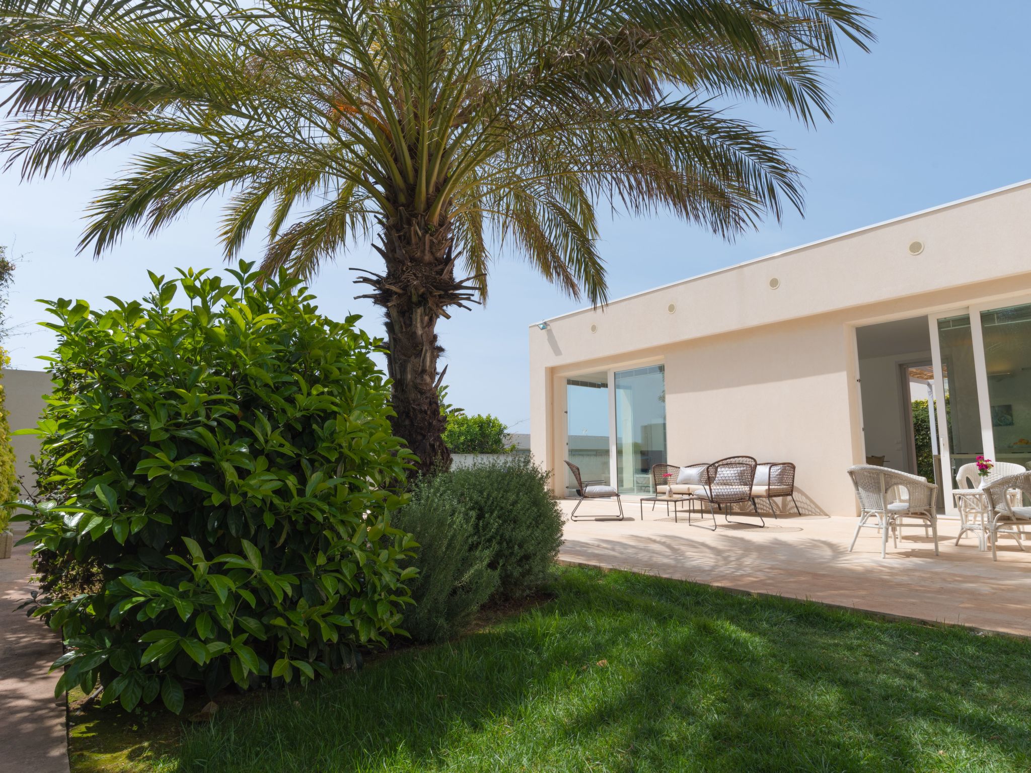 In Ragusa mit Möblierter Terrasse-Binnen