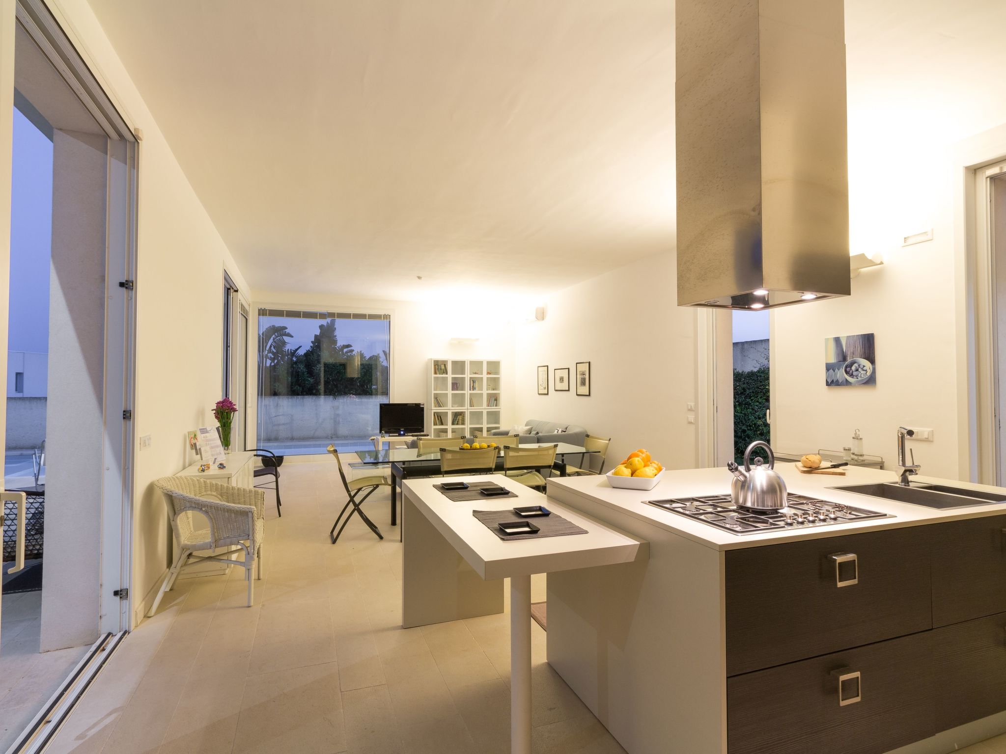 In Ragusa mit Möblierter Terrasse-Binnen