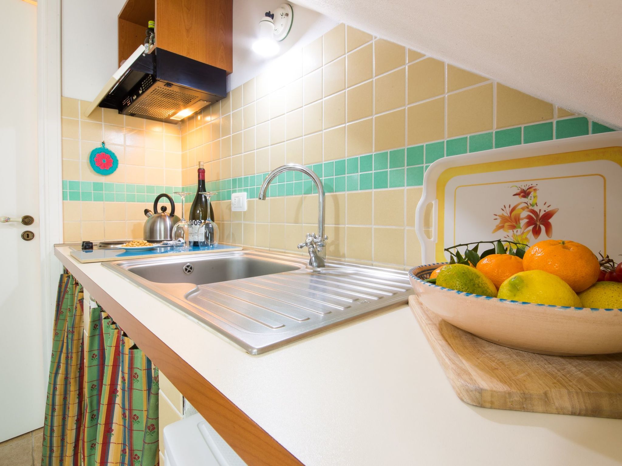 Steinhaus mit Panoramadachterrasse-Binnen