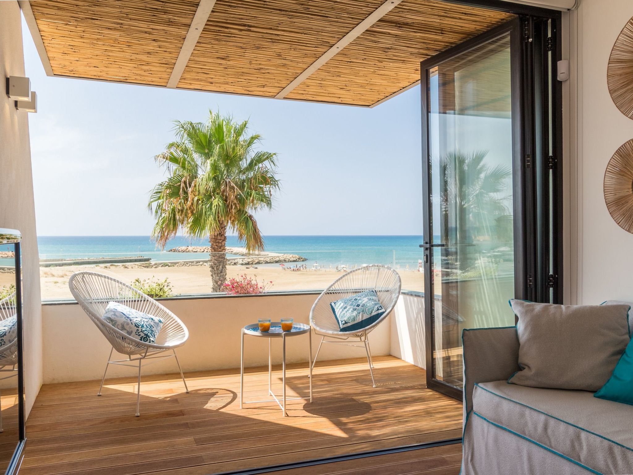 Charmante Wohnung in Donnalucata mit Möblierter Terrasse-Binnen