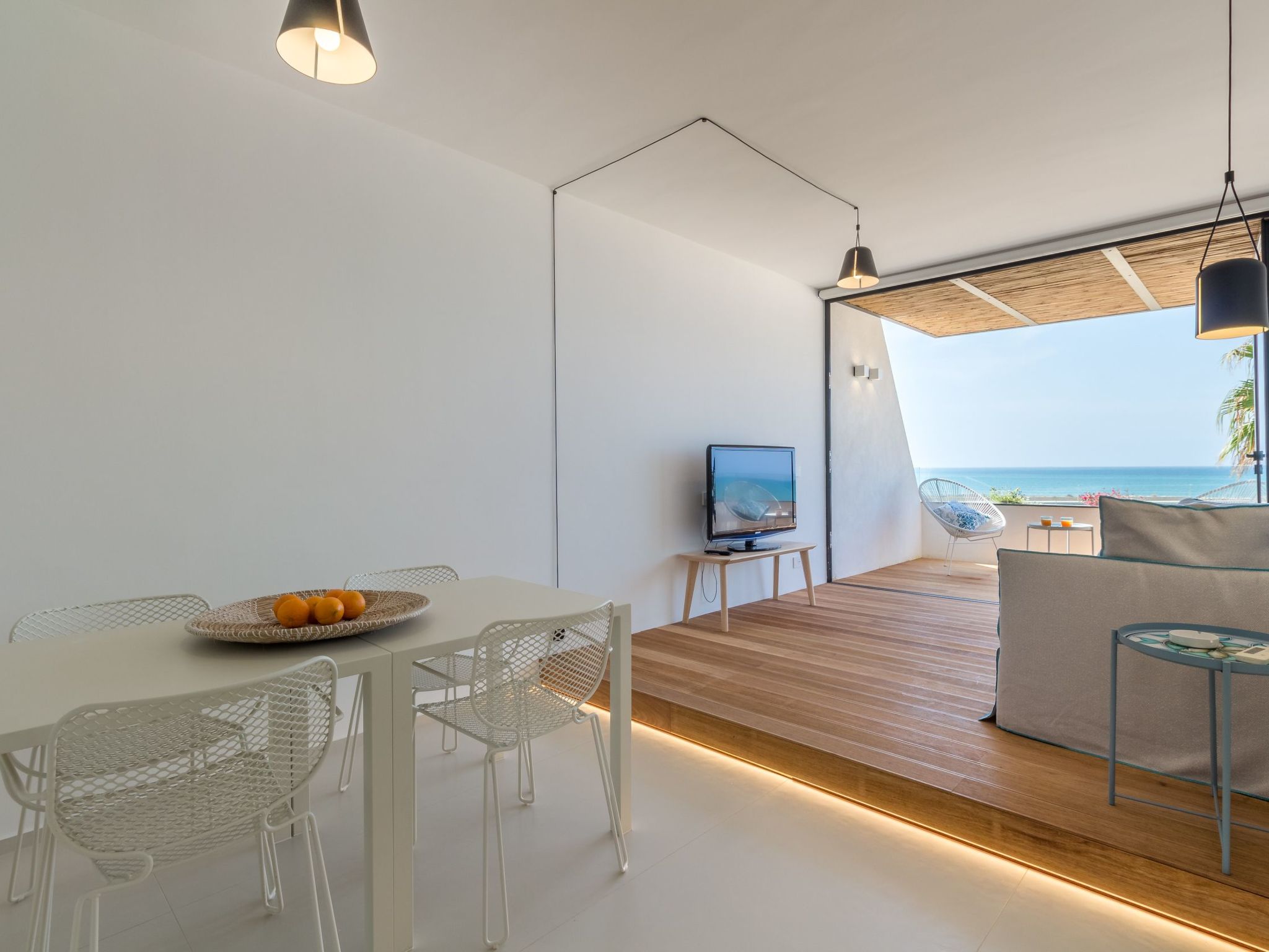 Charmante Wohnung in Donnalucata mit Möblierter Terrasse-Binnen