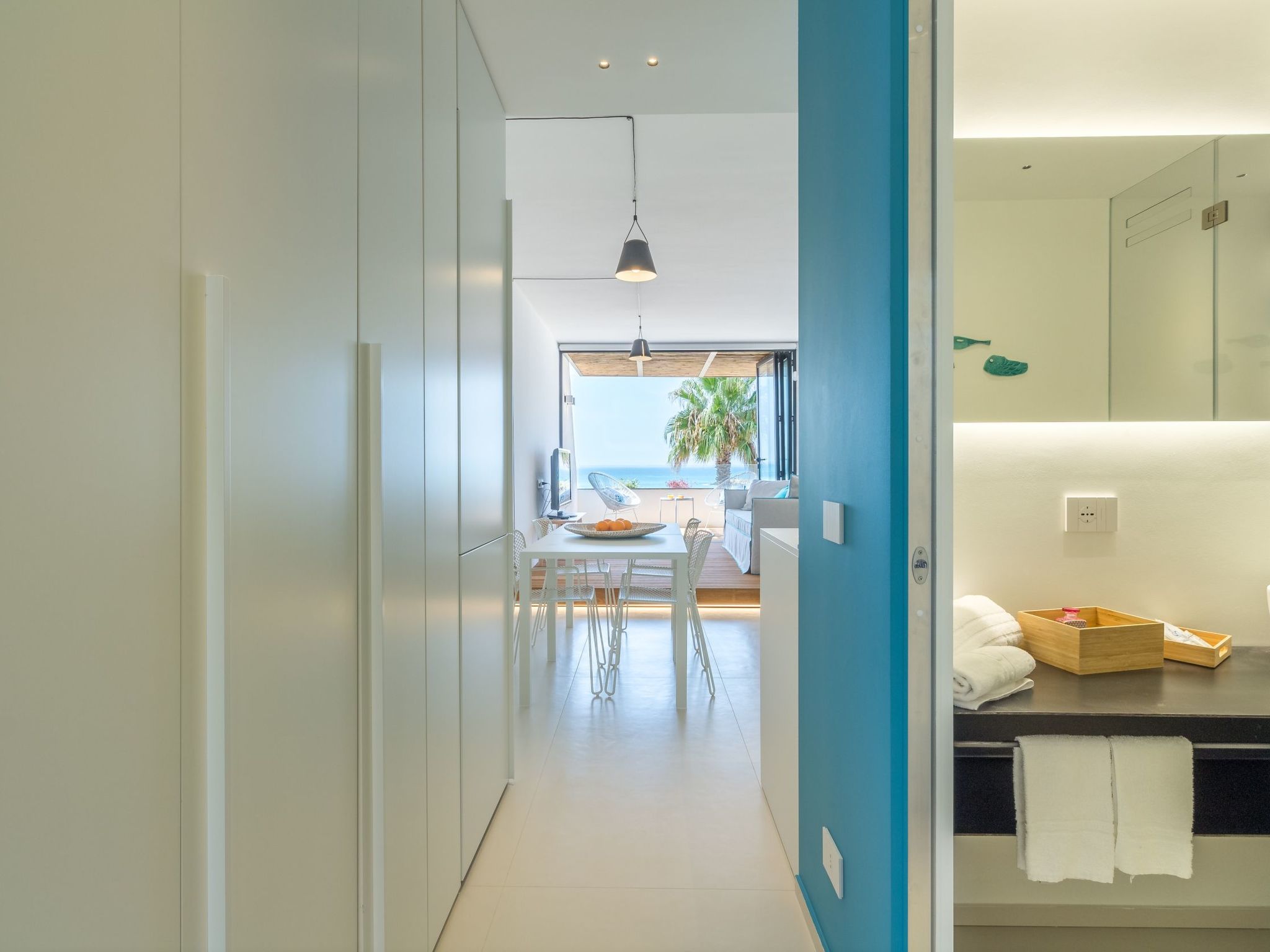 Charmante Wohnung in Donnalucata mit Möblierter Terrasse-Binnen