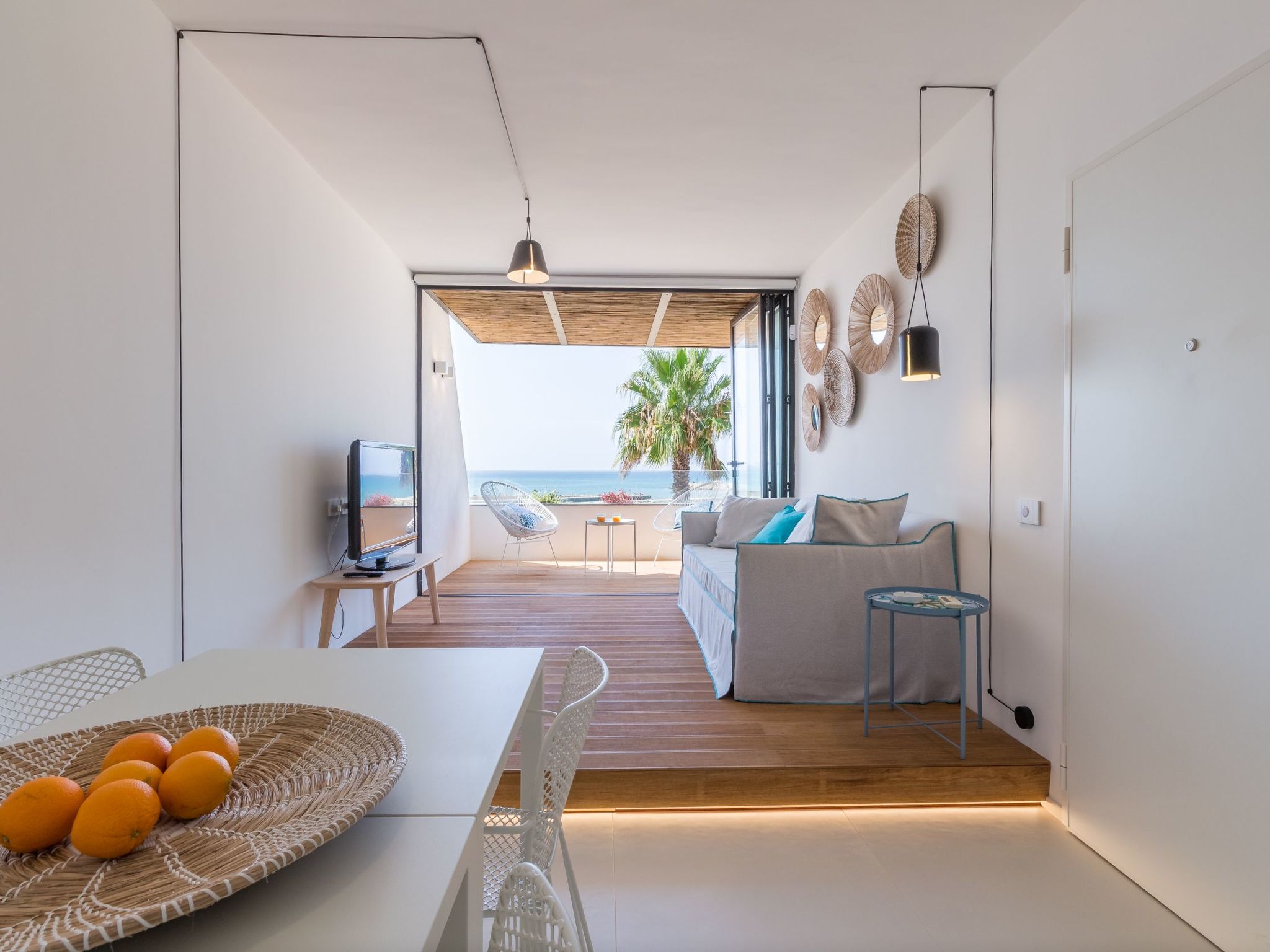 Charmante Wohnung in Donnalucata mit Möblierter Terrasse-Binnen