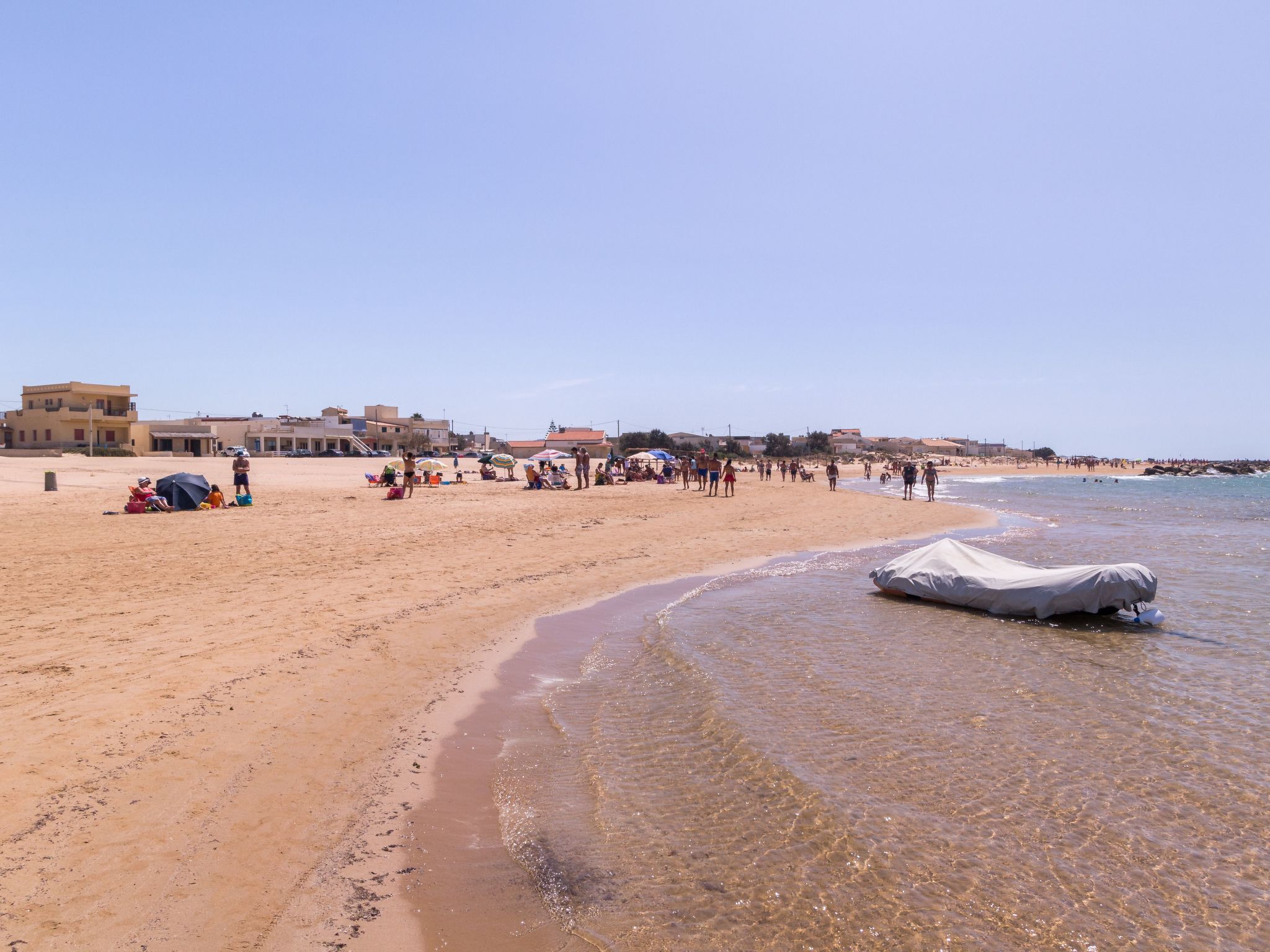 Charmante Wohnung in Donnalucata mit Möblierter Terrasse-Binnen