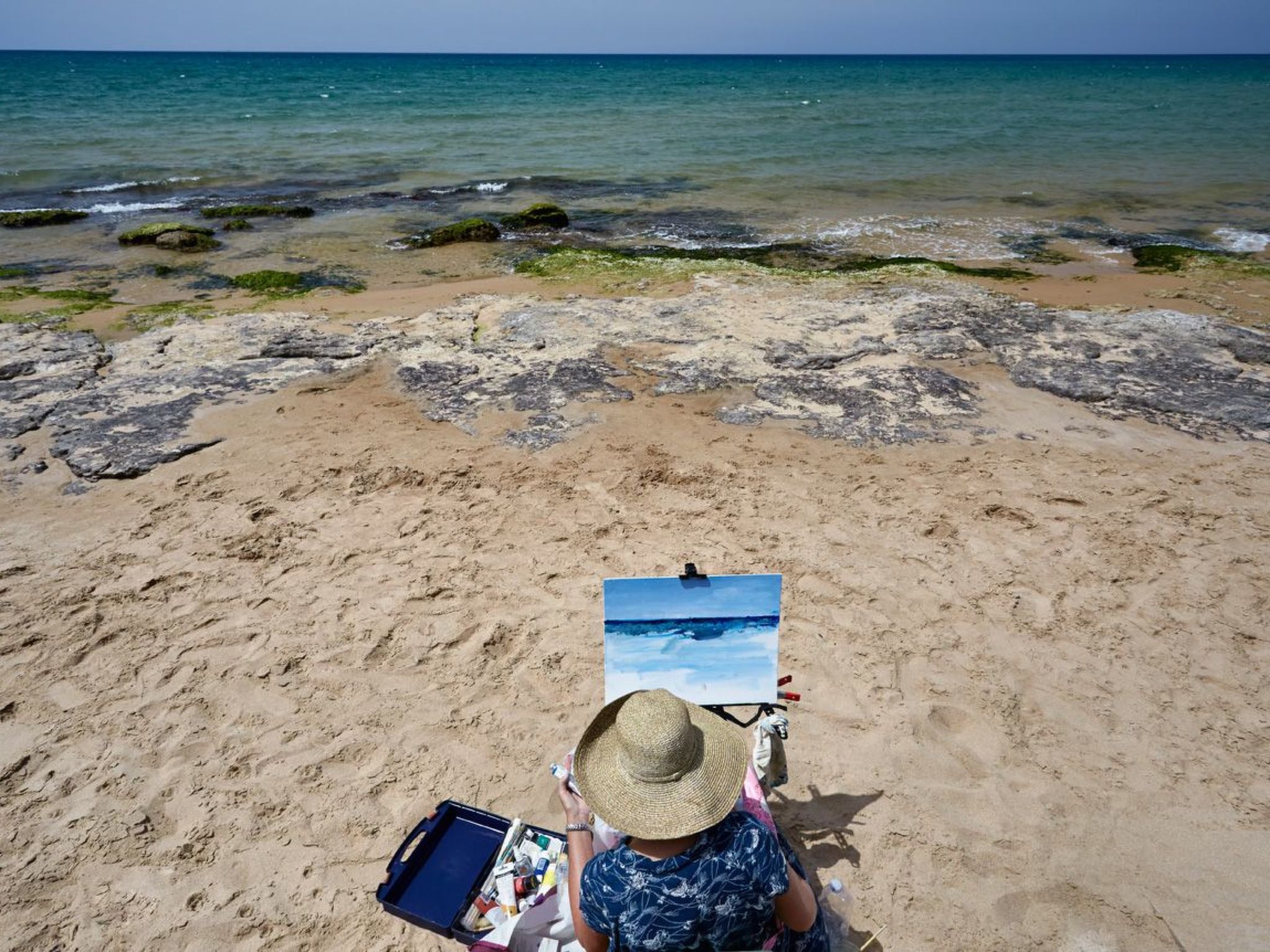 Appartement in Donnalucata mit Möblierter Terrasse und Meerblick-Drinnen