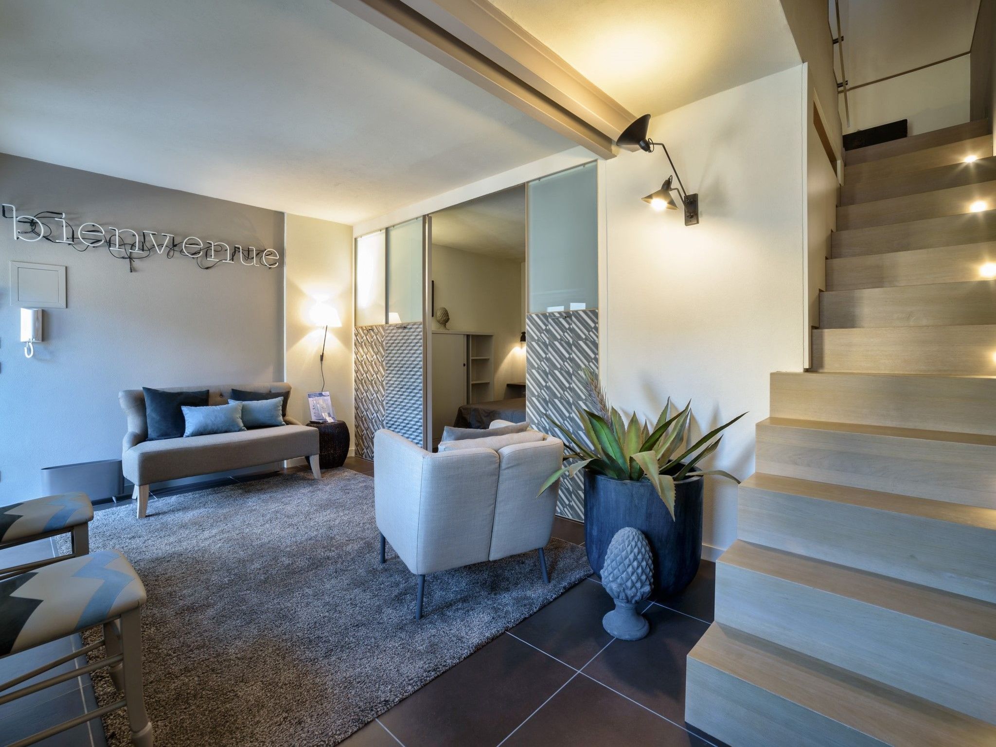 Nettes Appartement in Scicli mit Möblierter Terrasse-Binnen