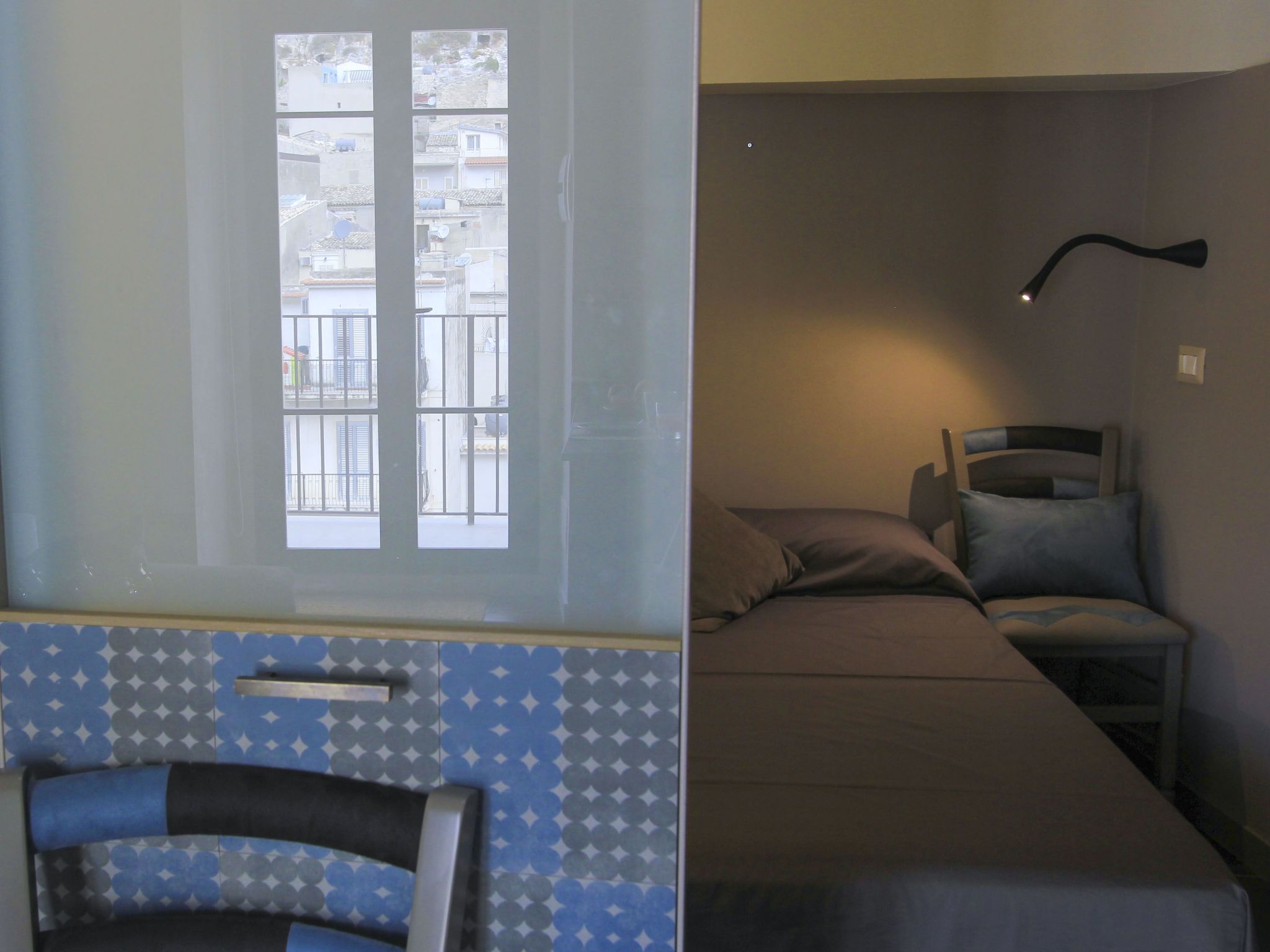 Aristoteles, Wohnung mit Blick in die Nähe des Zentrums von Scicli-Dedans