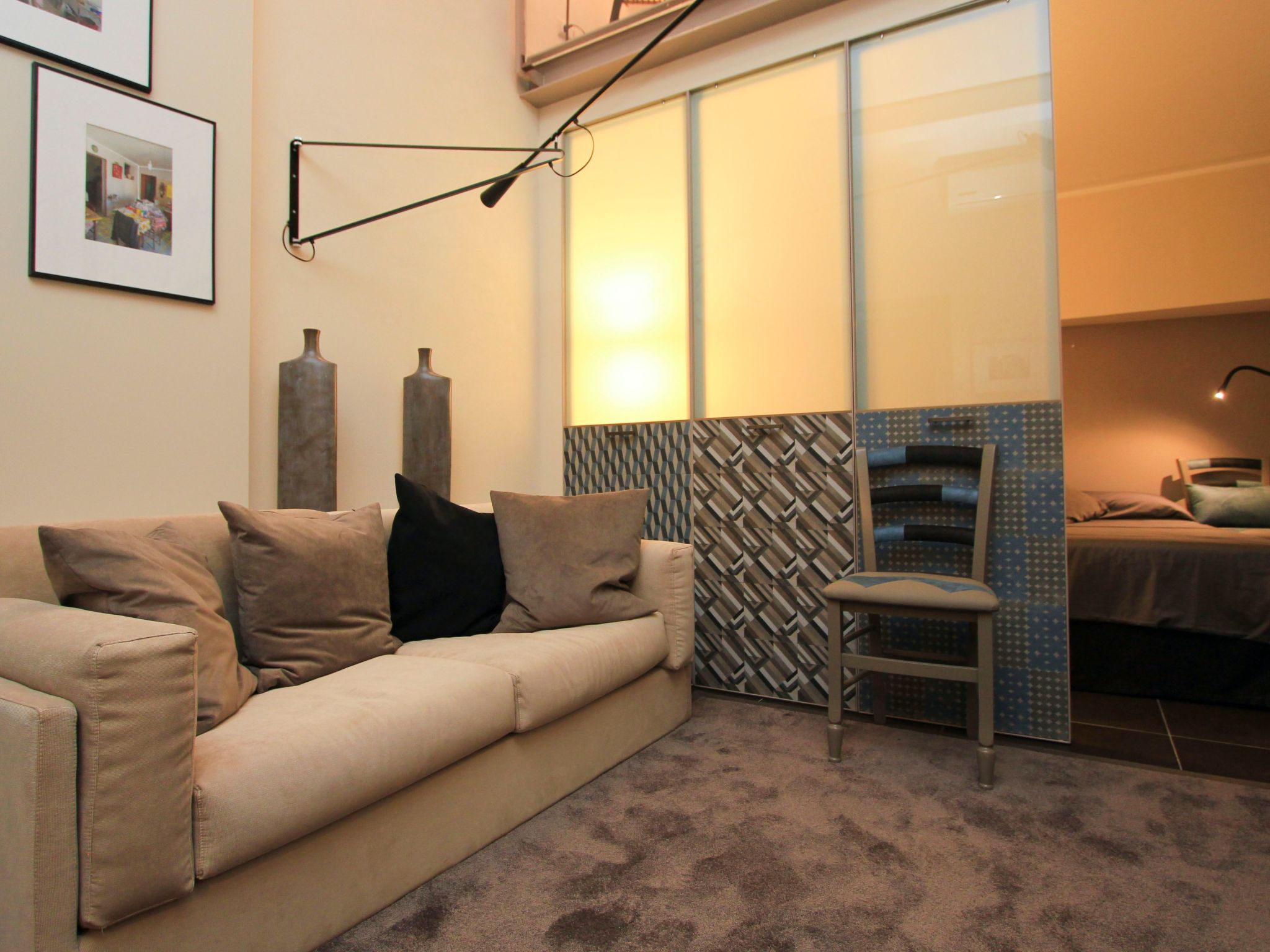 Aristoteles, Wohnung mit Blick in die Nähe des Zentrums von Scicli-Dedans