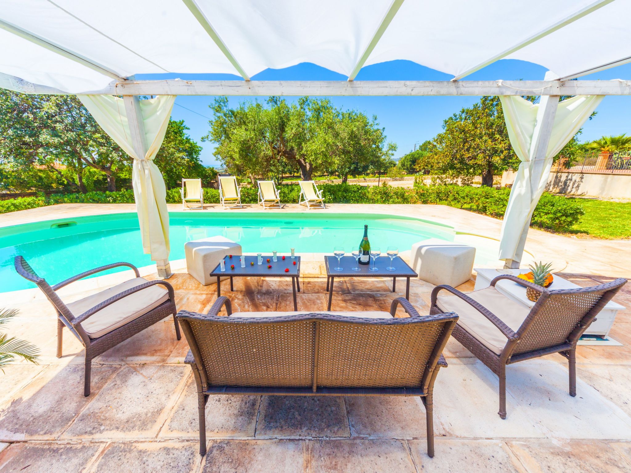 Ferienvilla 'Mamma Ginevra' mit privatem Pool-Binnen