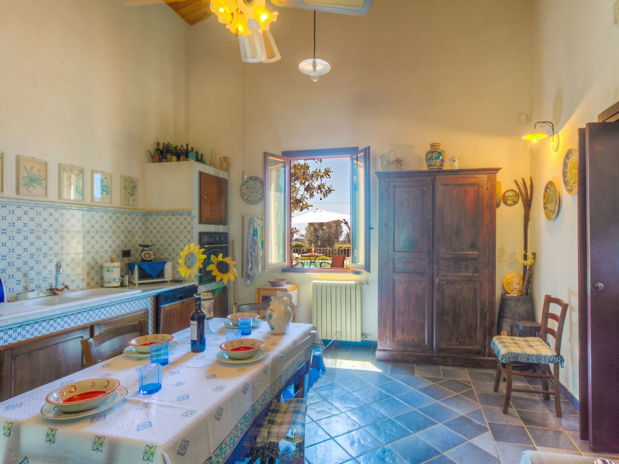 Ferienvilla 'Mamma Ginevra' mit privatem Pool-Binnen