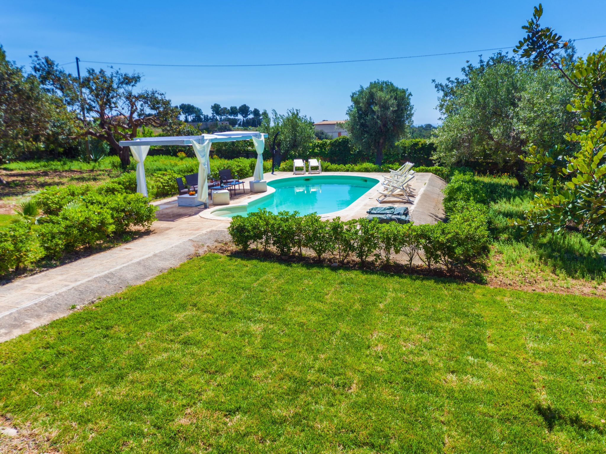 Ferienvilla 'Mamma Ginevra' mit privatem Pool-Binnen