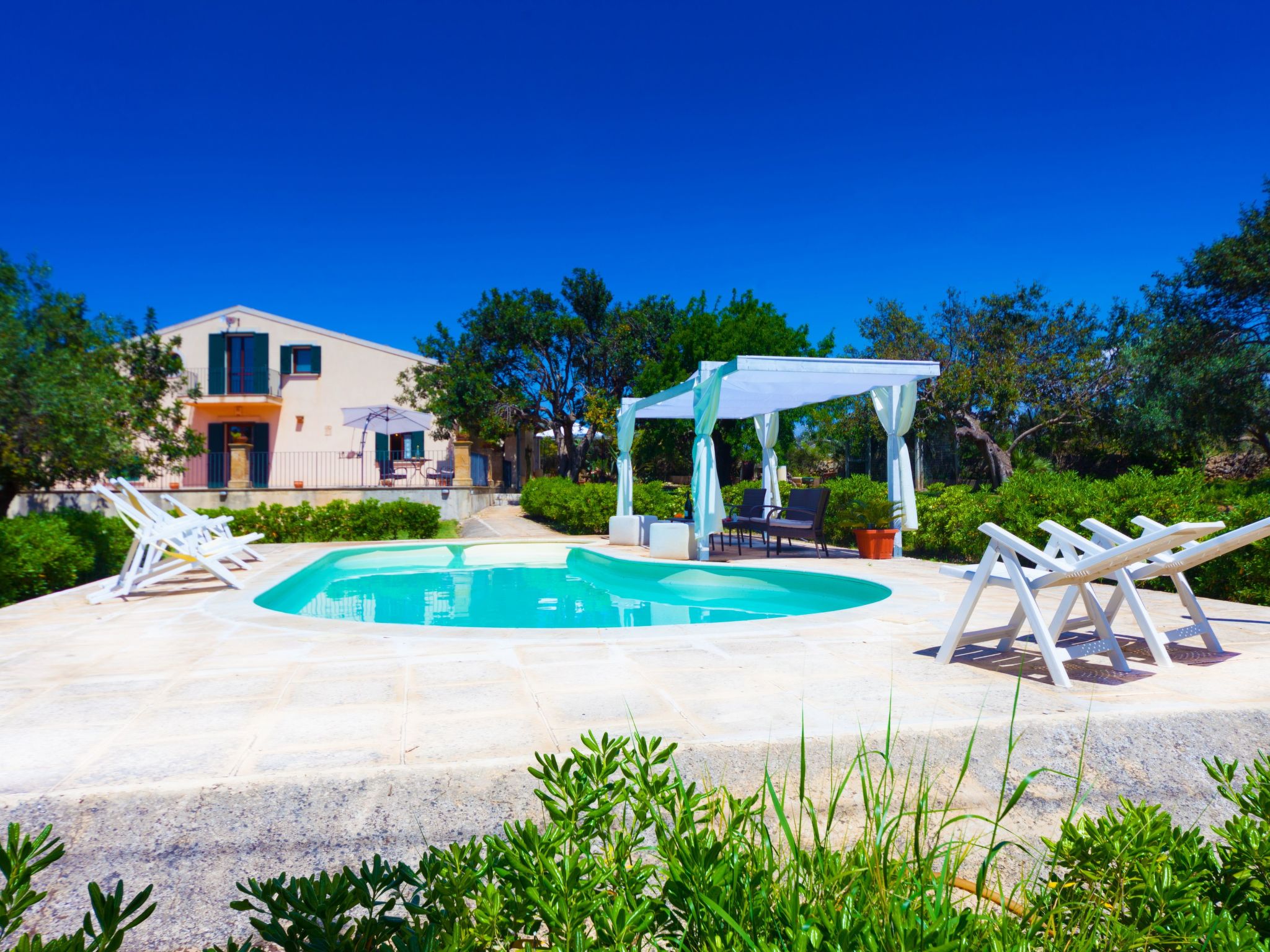 Ferienvilla 'Mamma Ginevra' mit privatem Pool-Binnen