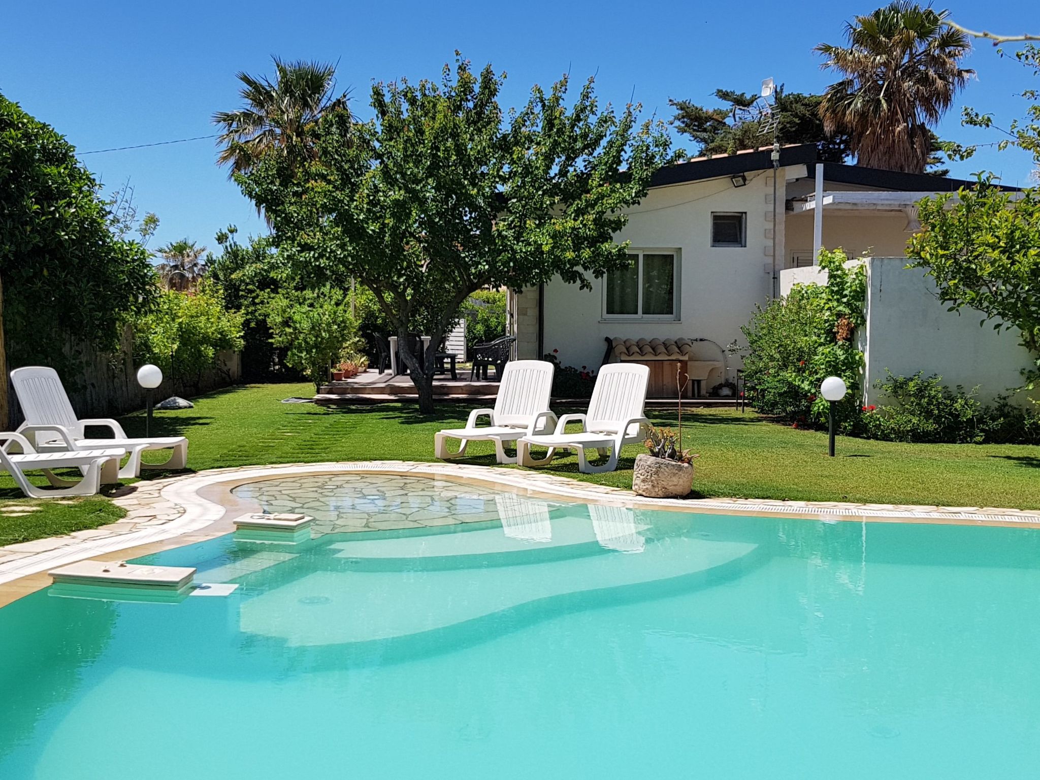 Haus in Scicli mit privatem Pool-Buiten