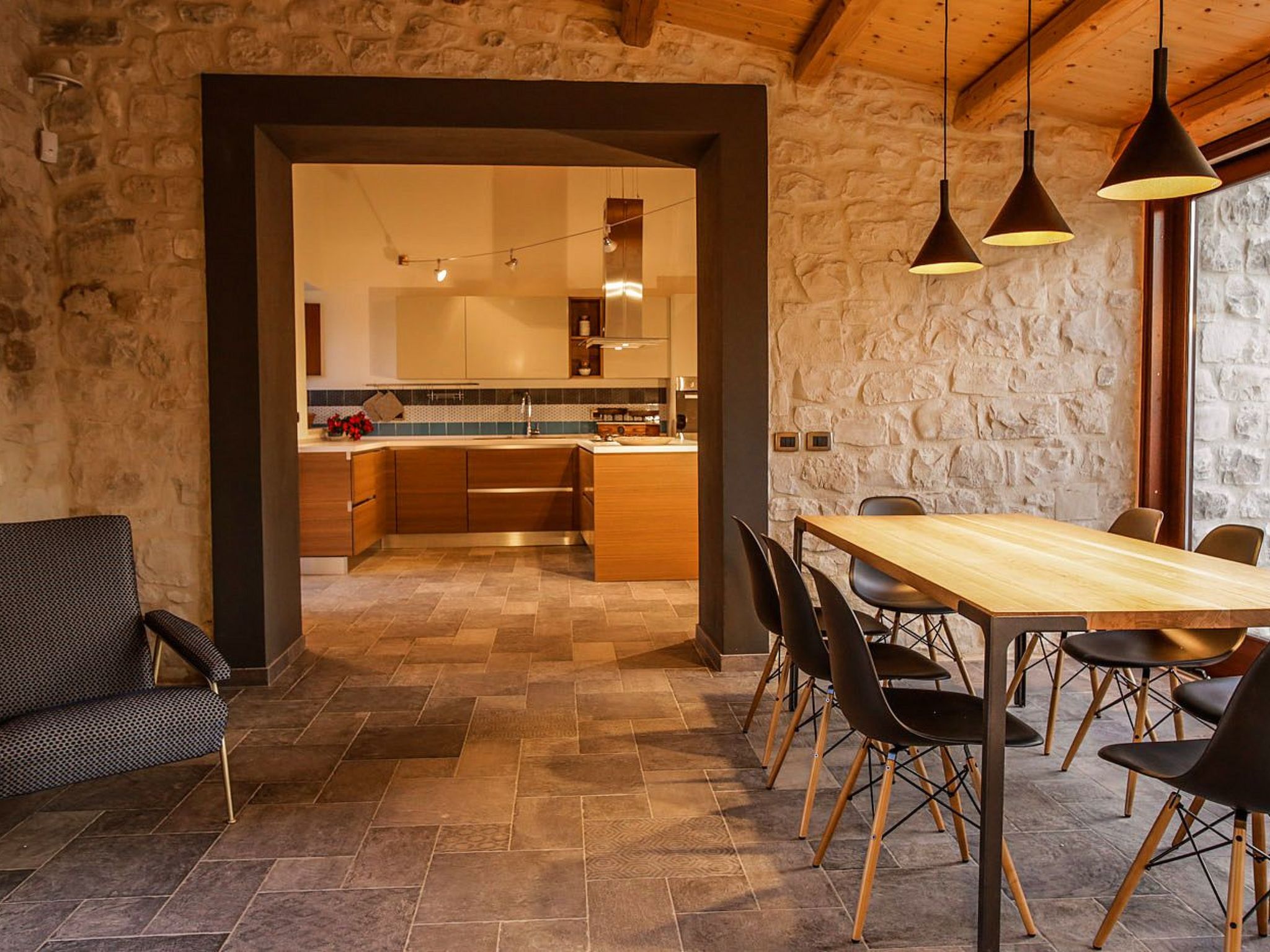 Villa 'Mamma Sara' mit privatem Pool-Binnen