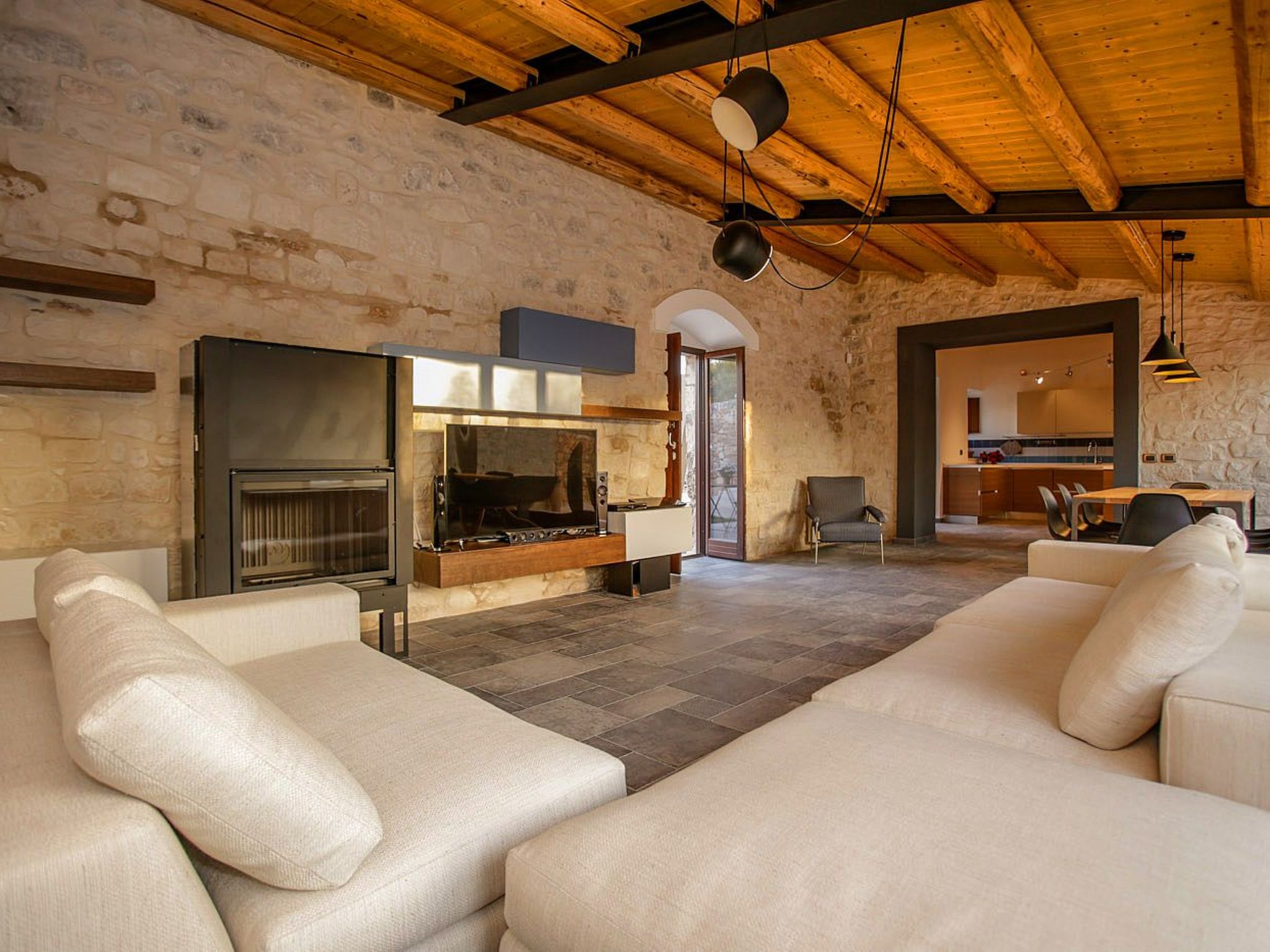 Villa 'Mamma Sara' mit privatem Pool-Binnen