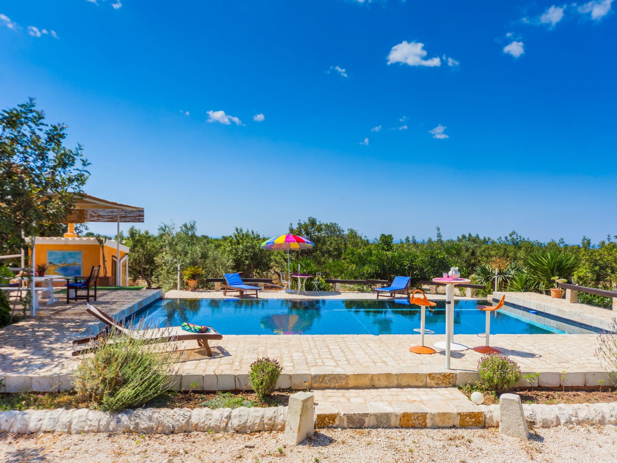 Villa 'Mamma Sandra' mit privatem Pool-Binnen