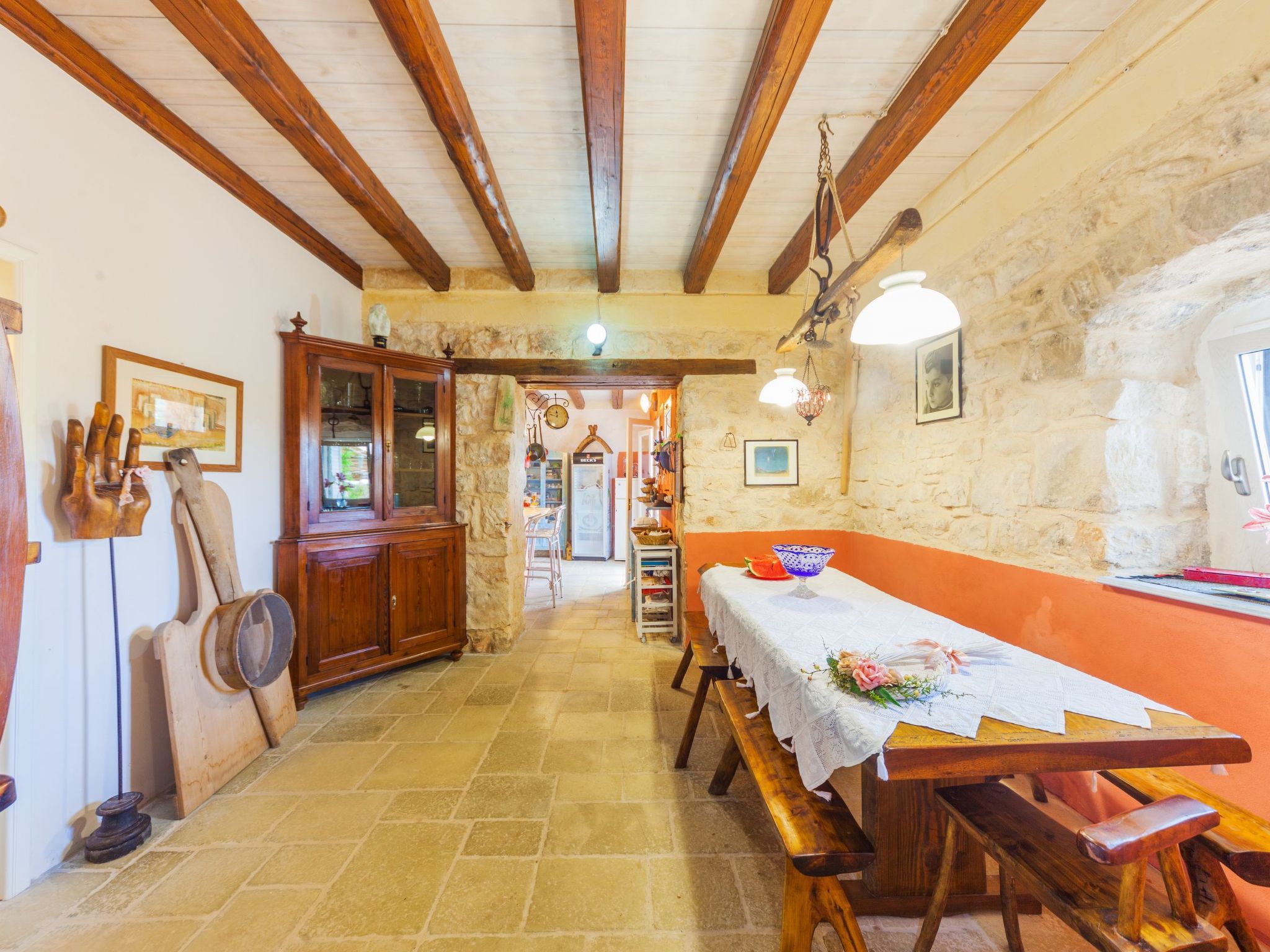 Villa 'Mamma Sandra' mit privatem Pool-Binnen