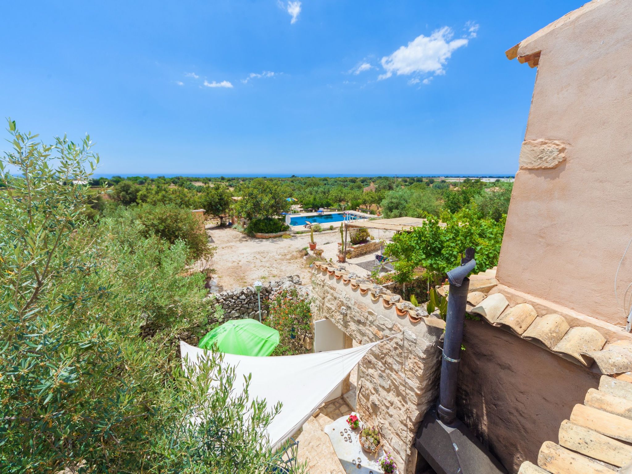 Villa 'Mamma Sandra' mit privatem Pool-Binnen