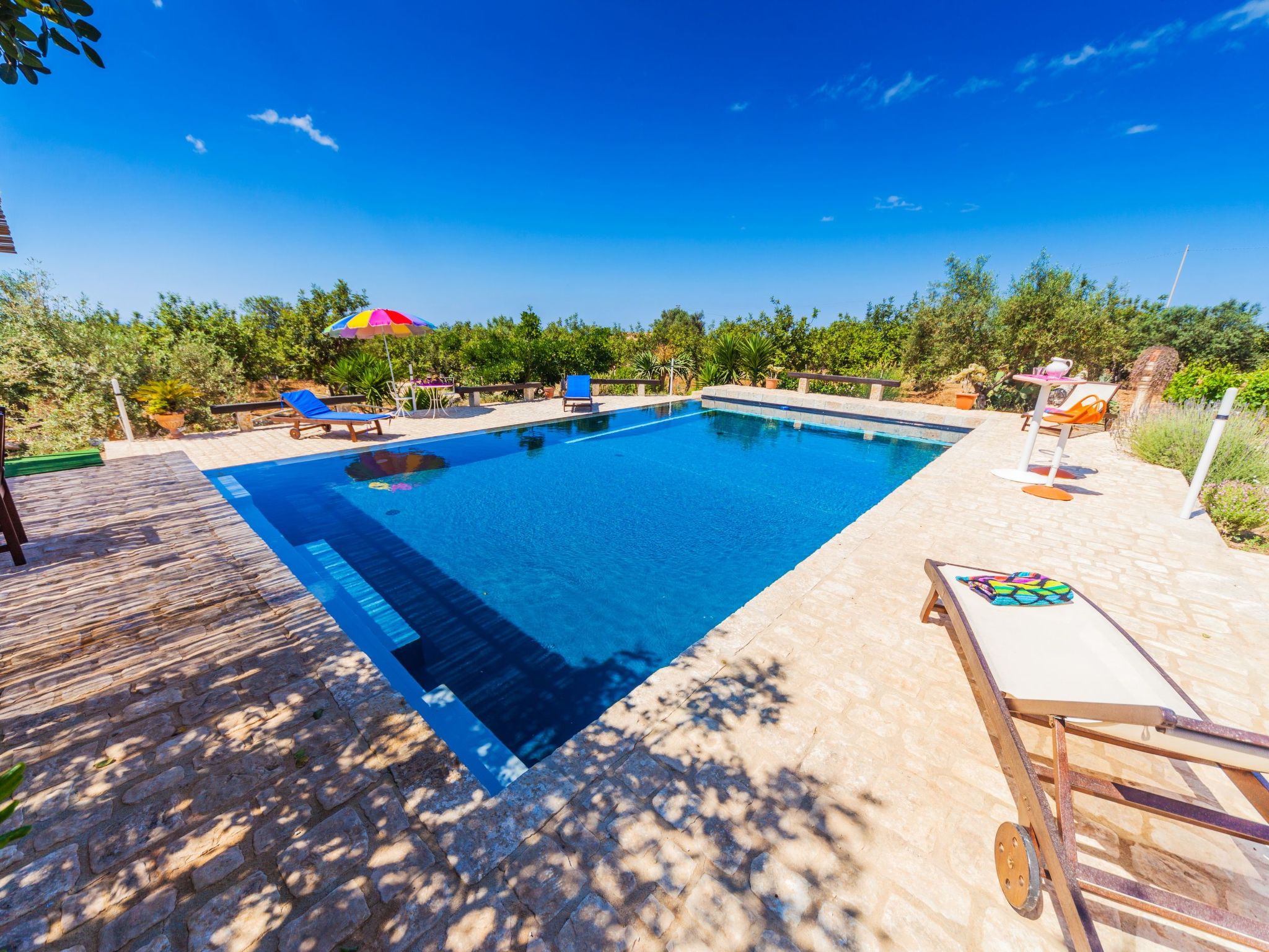 Villa 'Mamma Sandra' mit privatem Pool-Binnen