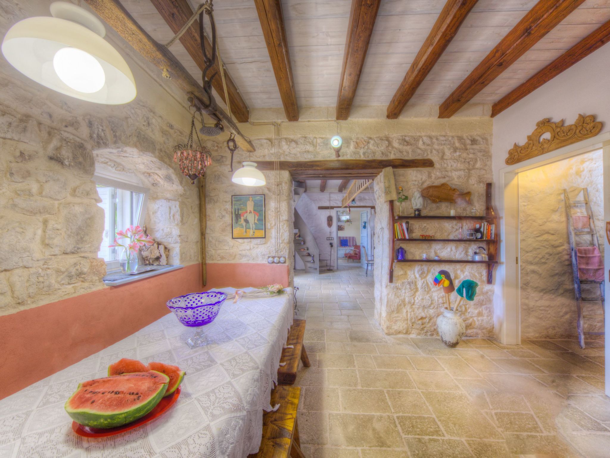 Villa 'Mamma Sandra' mit privatem Pool-Binnen