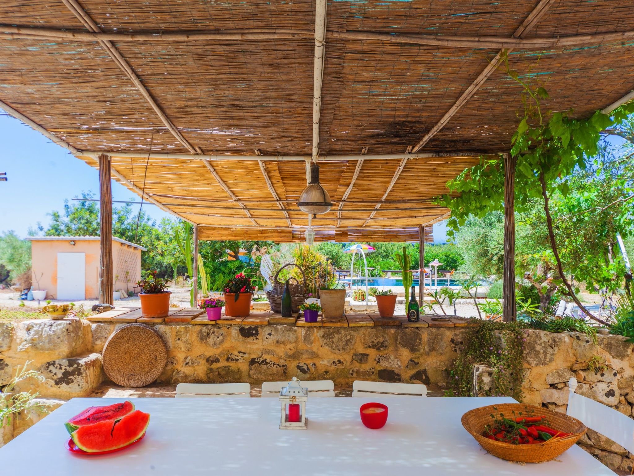 Villa 'Mamma Sandra' mit privatem Pool-Binnen