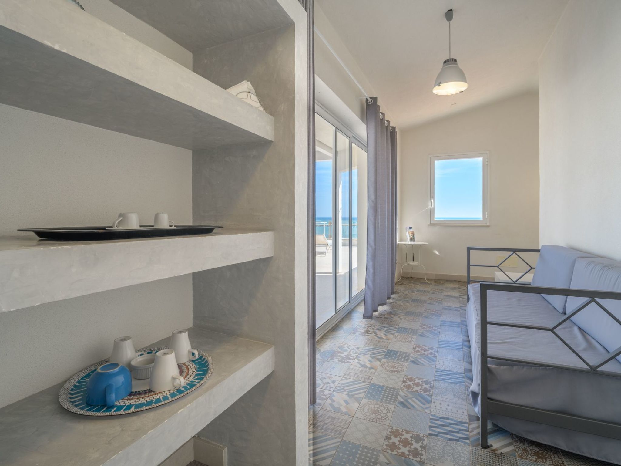 In Donnalucata mit Grill und Terrasse-Binnen