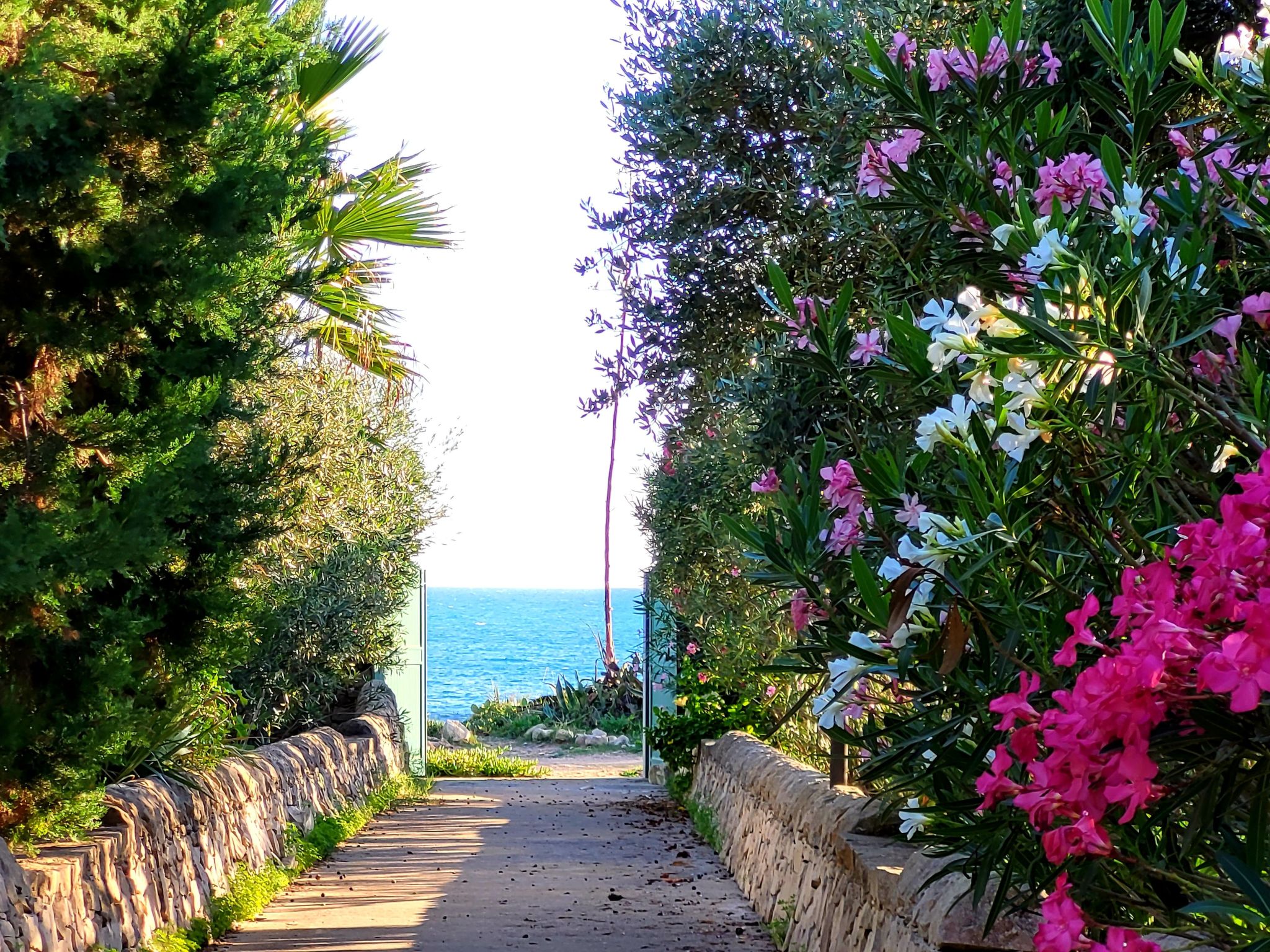 Villa Matilde: Kleine Ferienwohnung mit Meerblick-Binnen