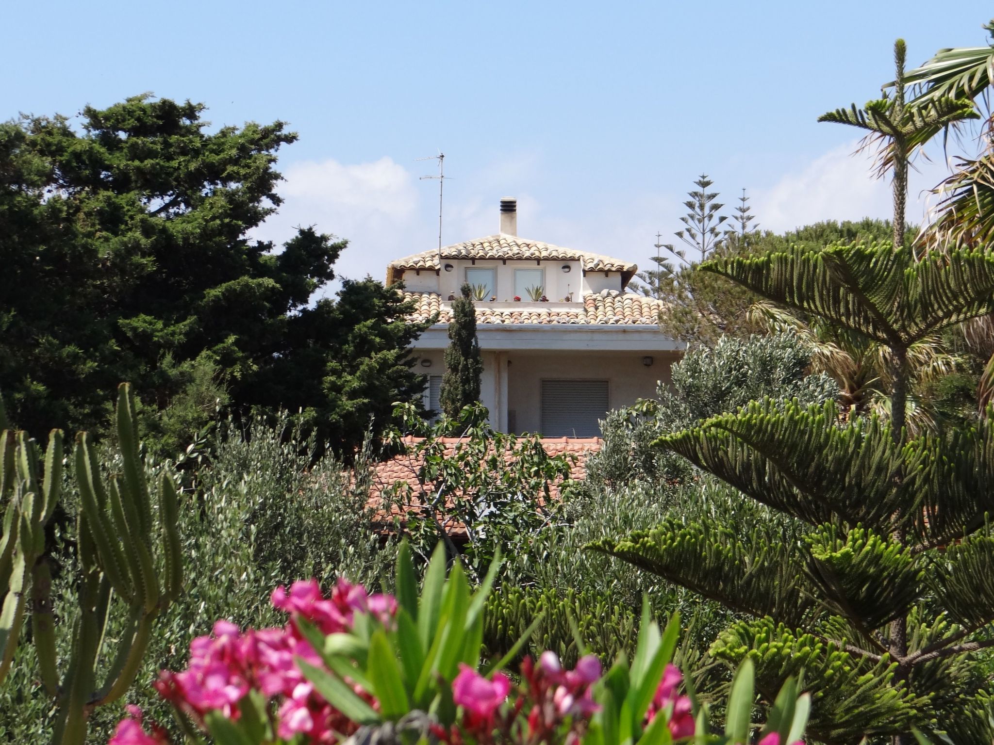 Villa Matilde: Kleine Ferienwohnung mit Meerblick-Binnen