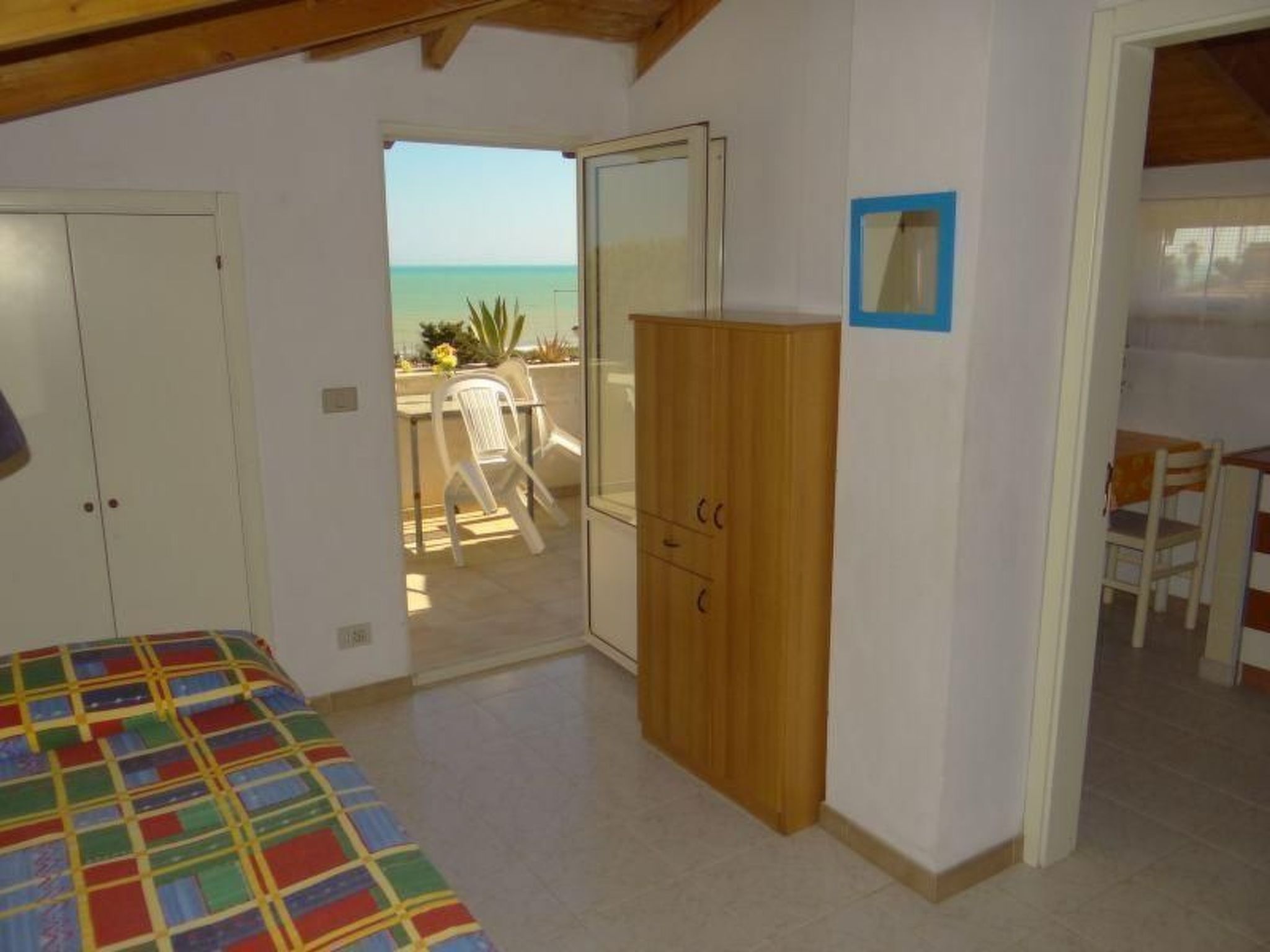 Villa Matilde: Kleine Ferienwohnung mit Meerblick-Binnen